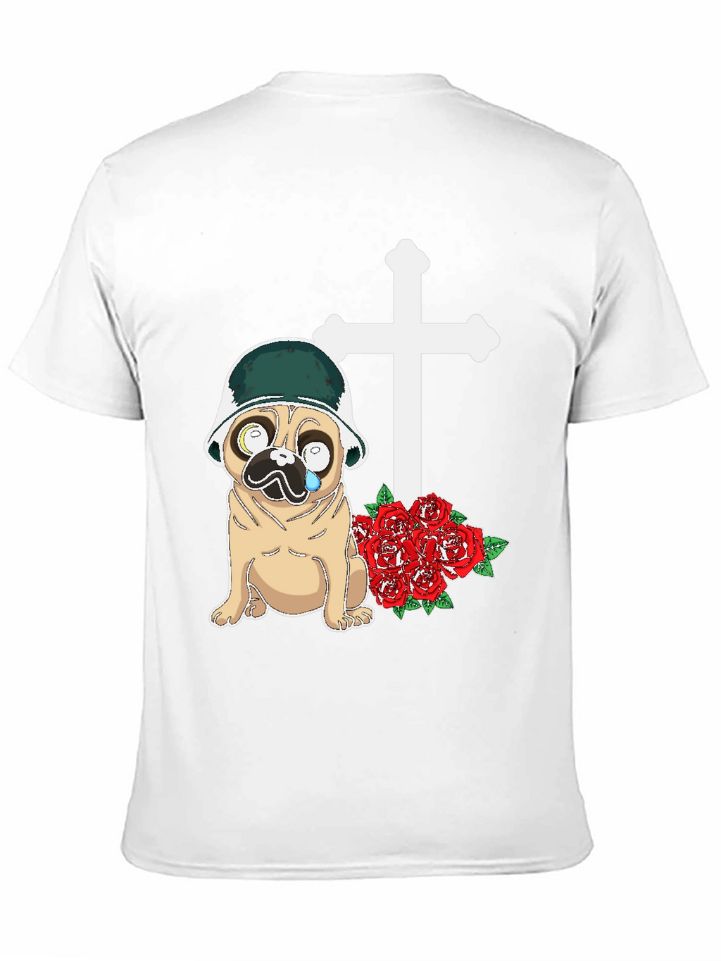 Pug Soldier Memorial T-Shirt