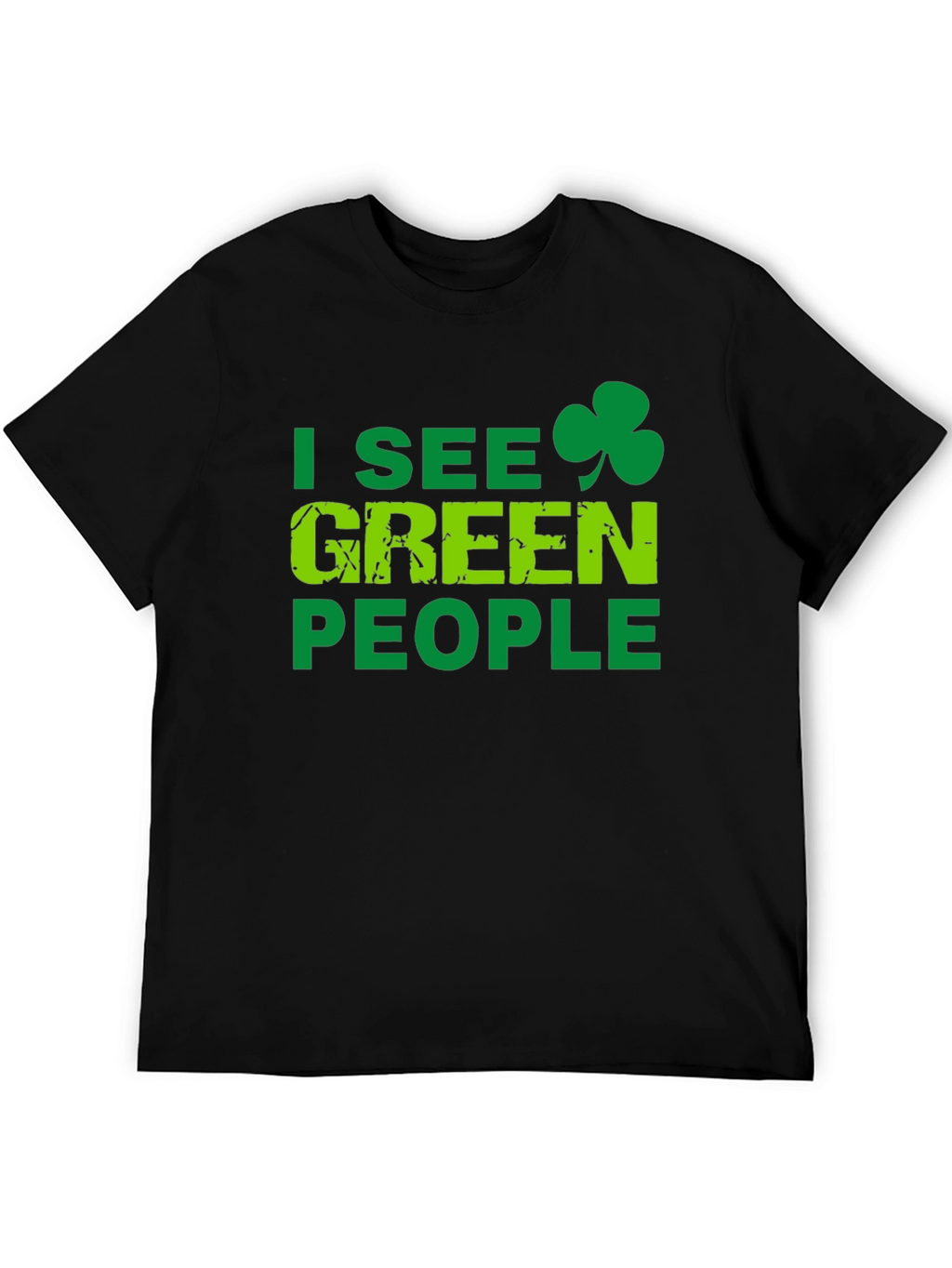 I See Green People Shamrock T-Shirt