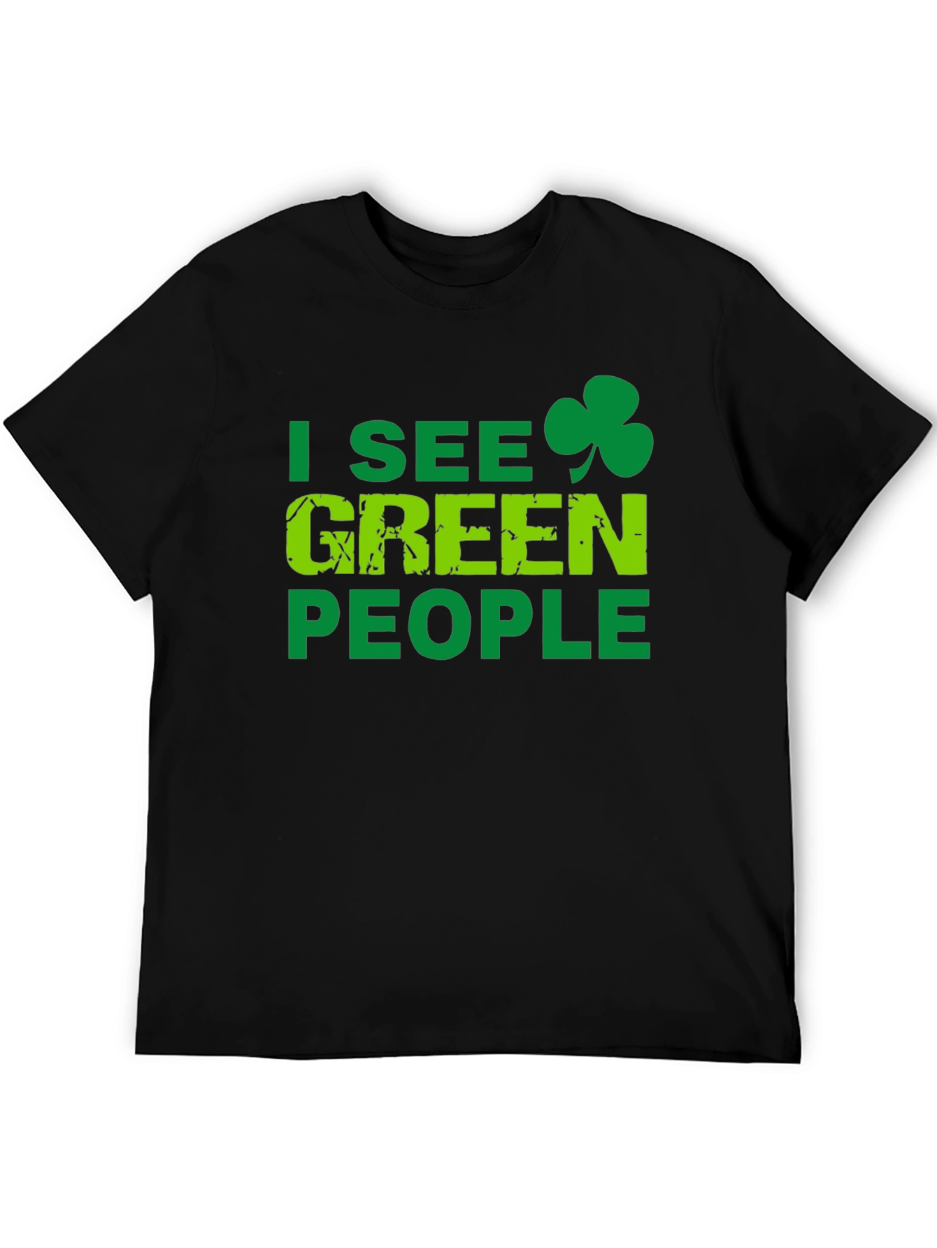 I See Green People Shamrock T-Shirt