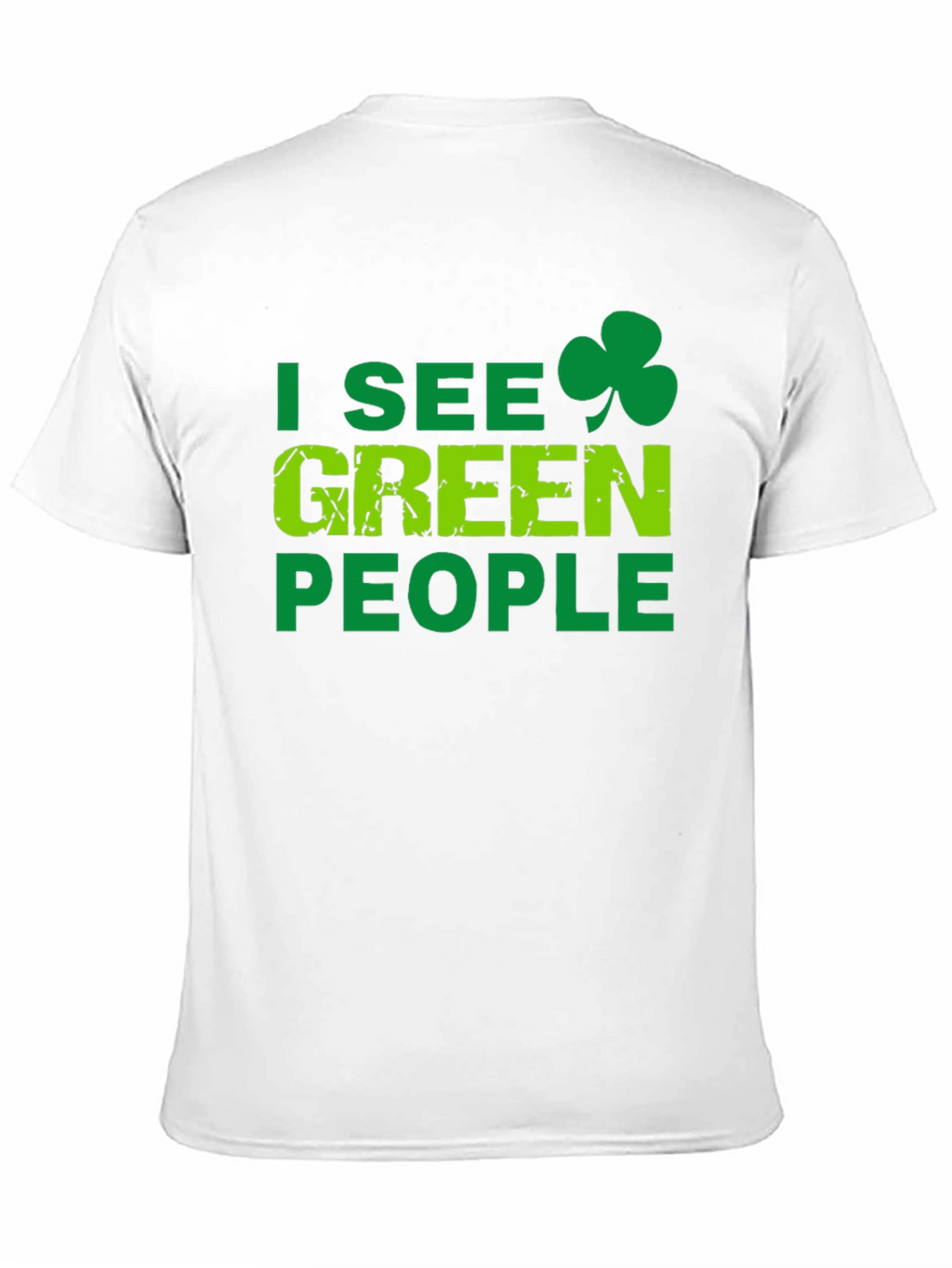 I See Green People Shamrock T-Shirt