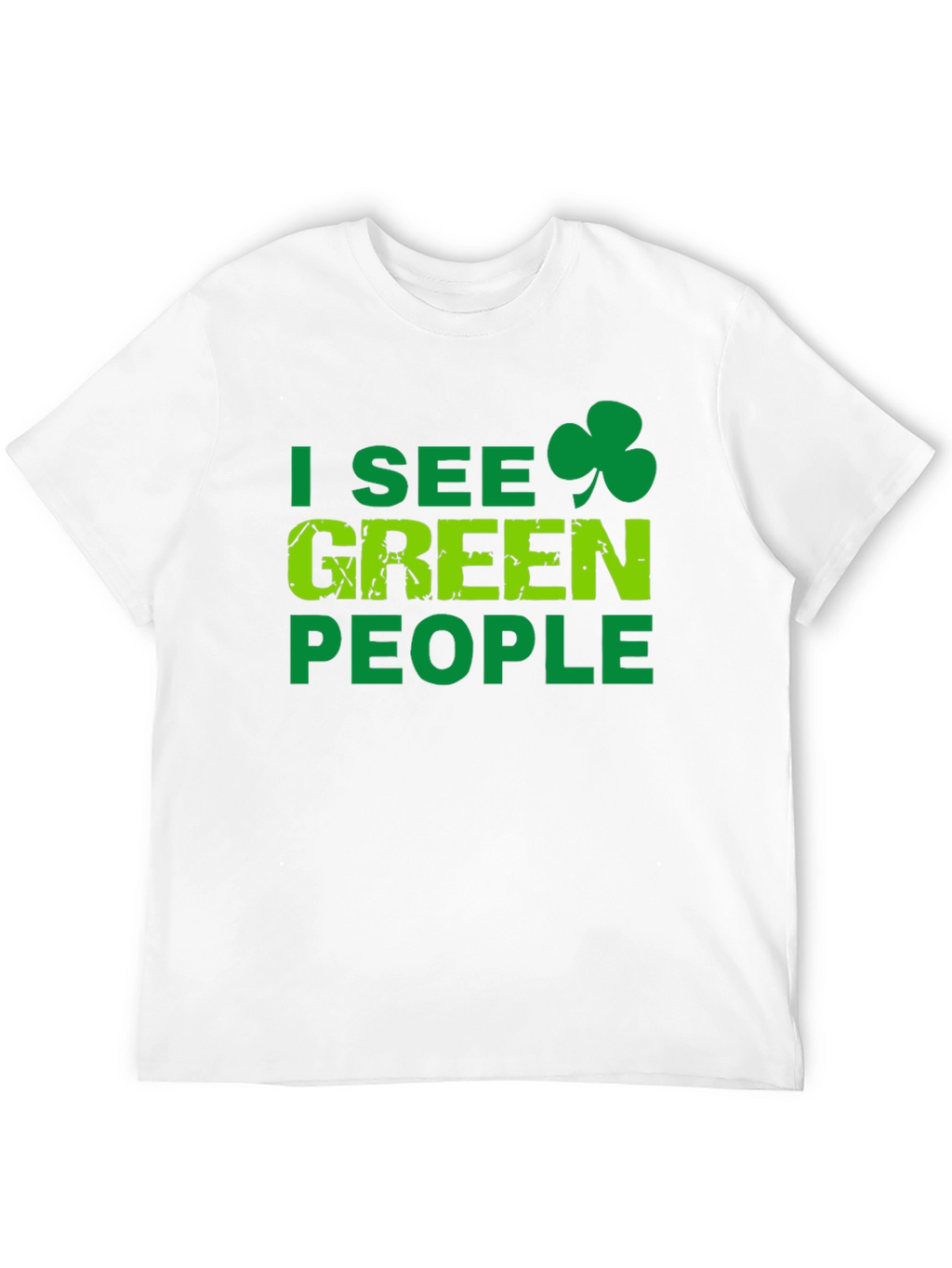 I See Green People Shamrock T-Shirt