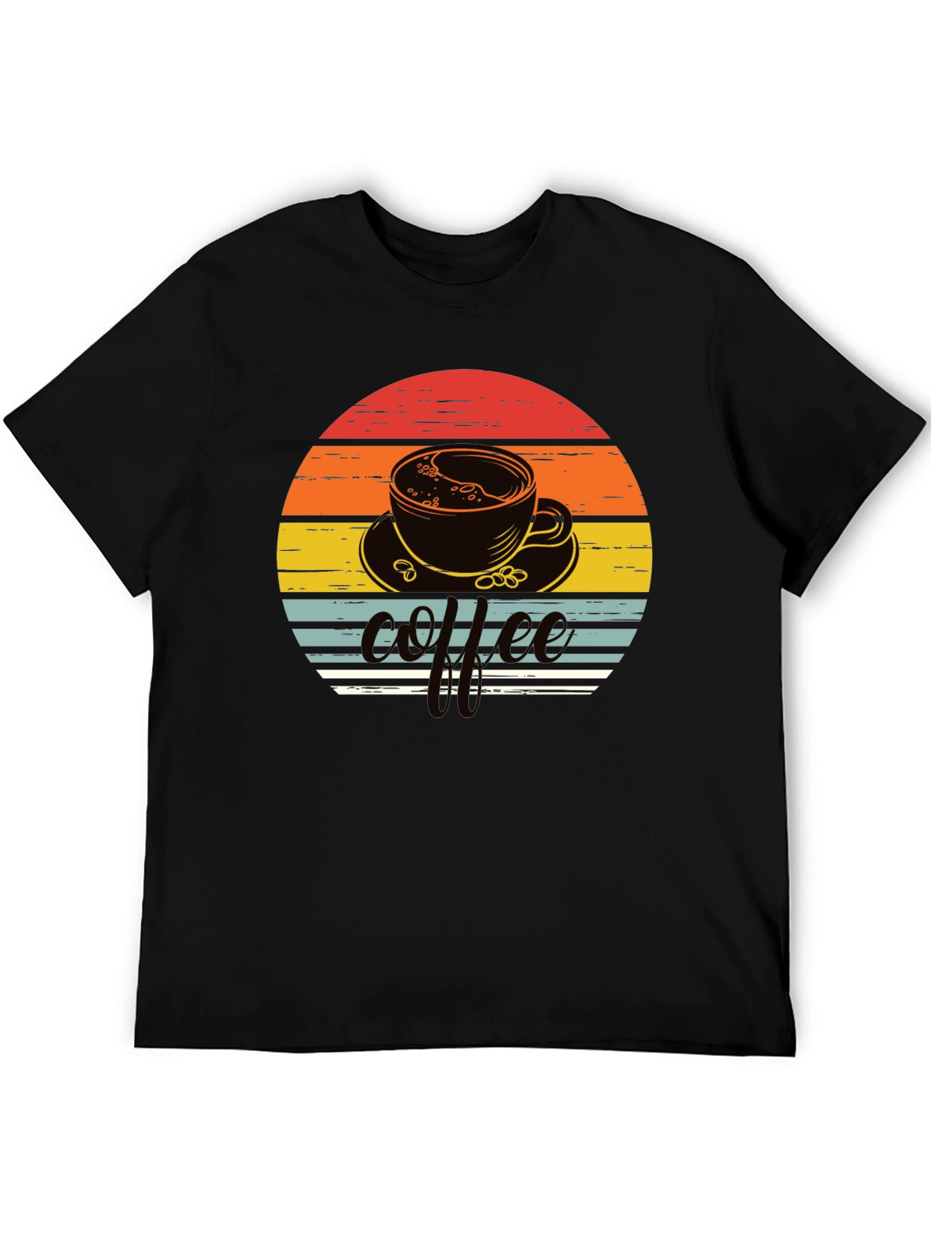 Retro Coffee Lover T-Shirt - Vintage Style Tee