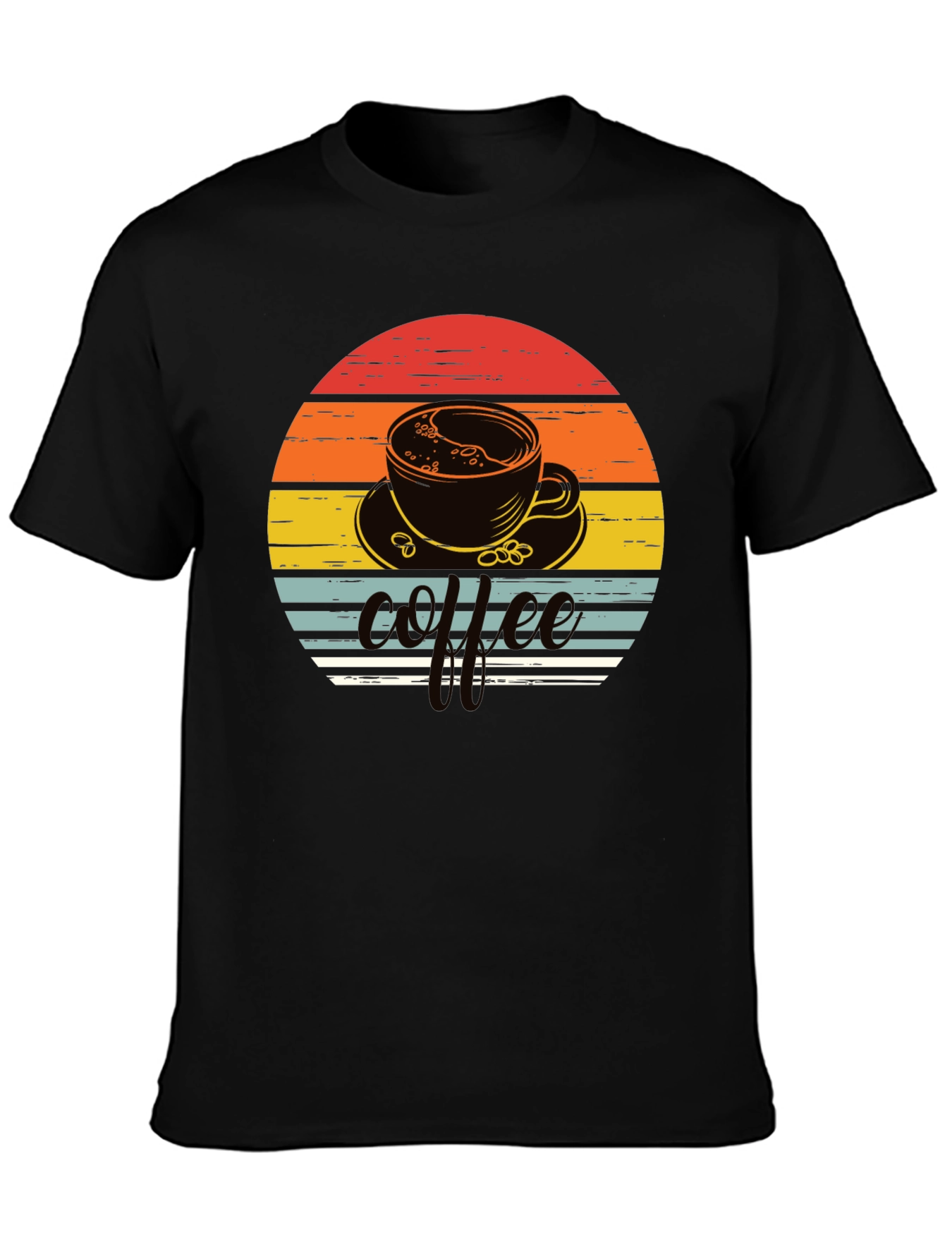 Retro Coffee Lover T-Shirt - Vintage Style Tee