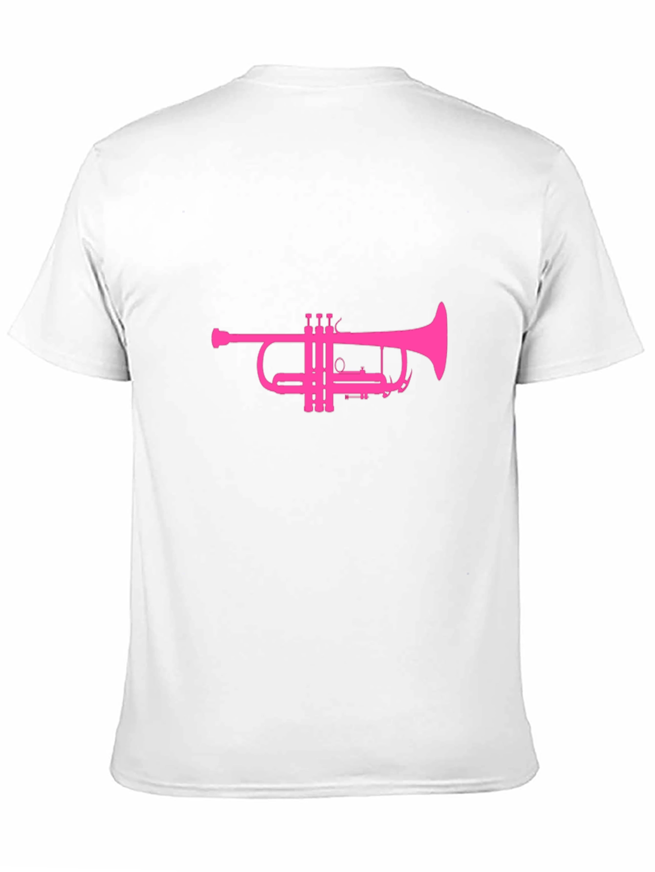 Trumpet Graphic T-Shirt - Black Cotton Tee