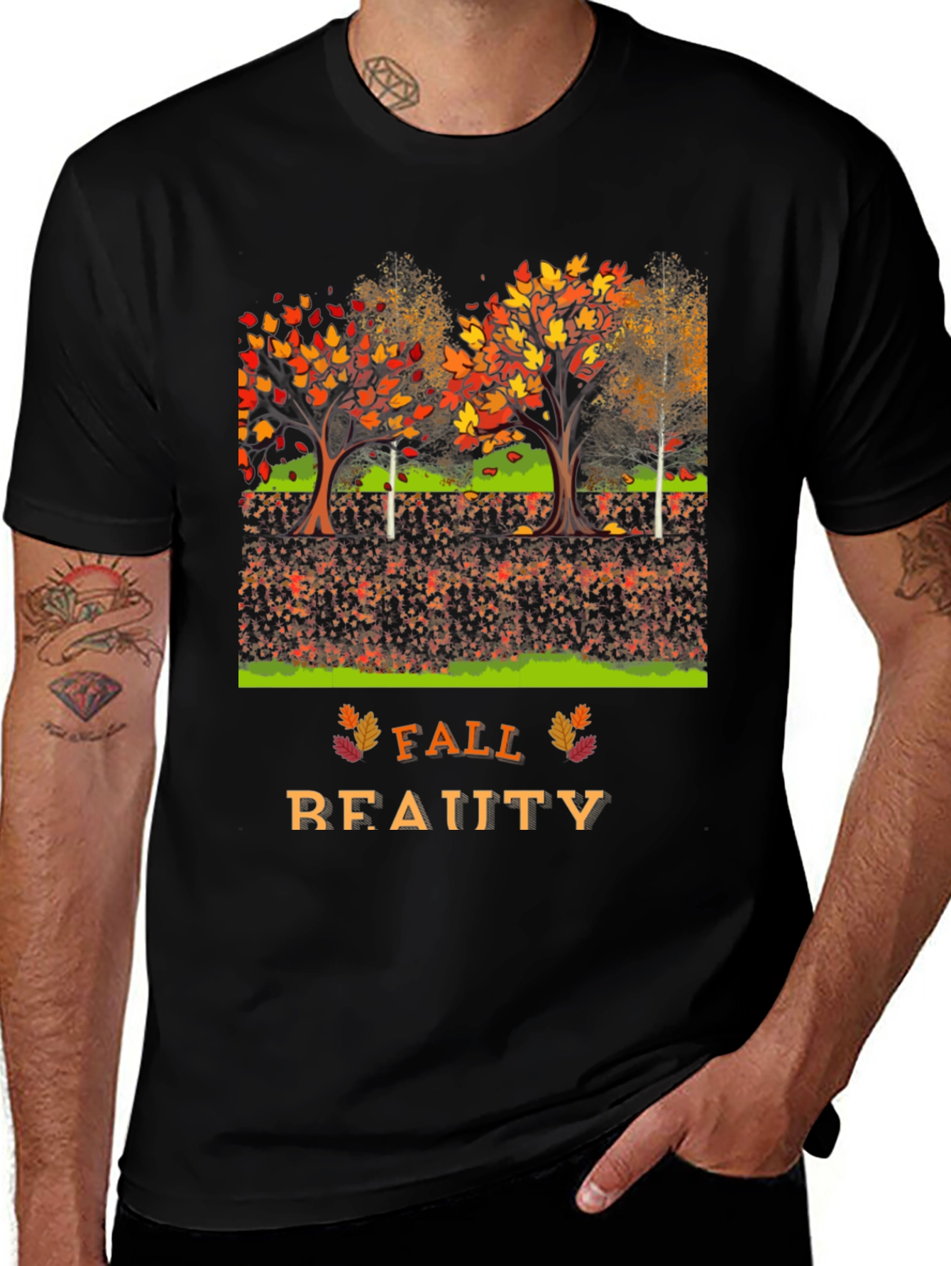 Fall Beauty Graphic T-Shirt