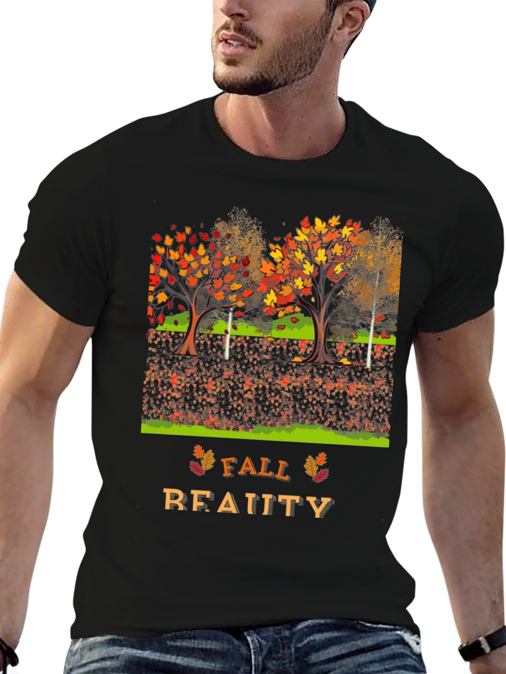 Fall Beauty Graphic T-Shirt