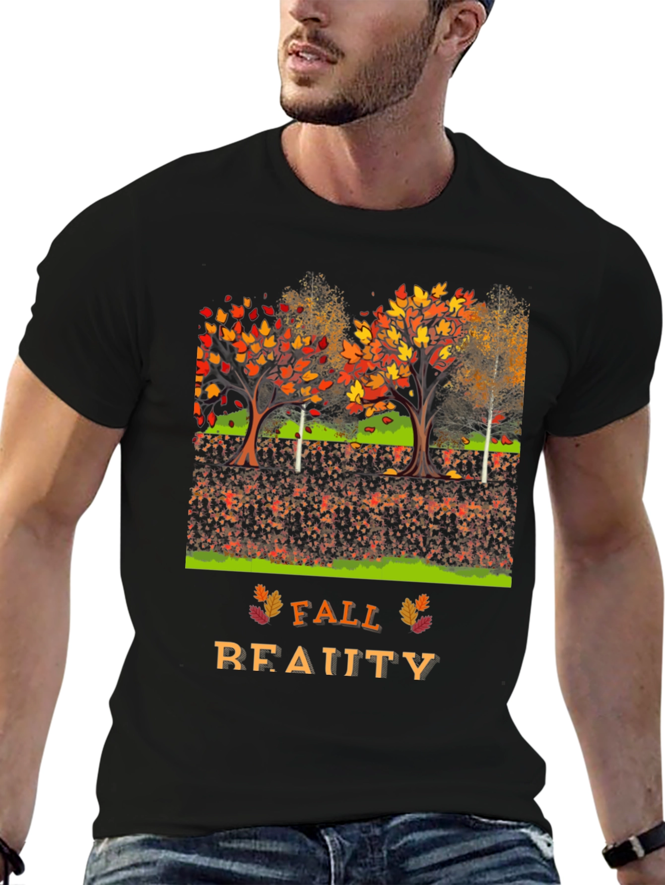 Fall Beauty Graphic T-Shirt