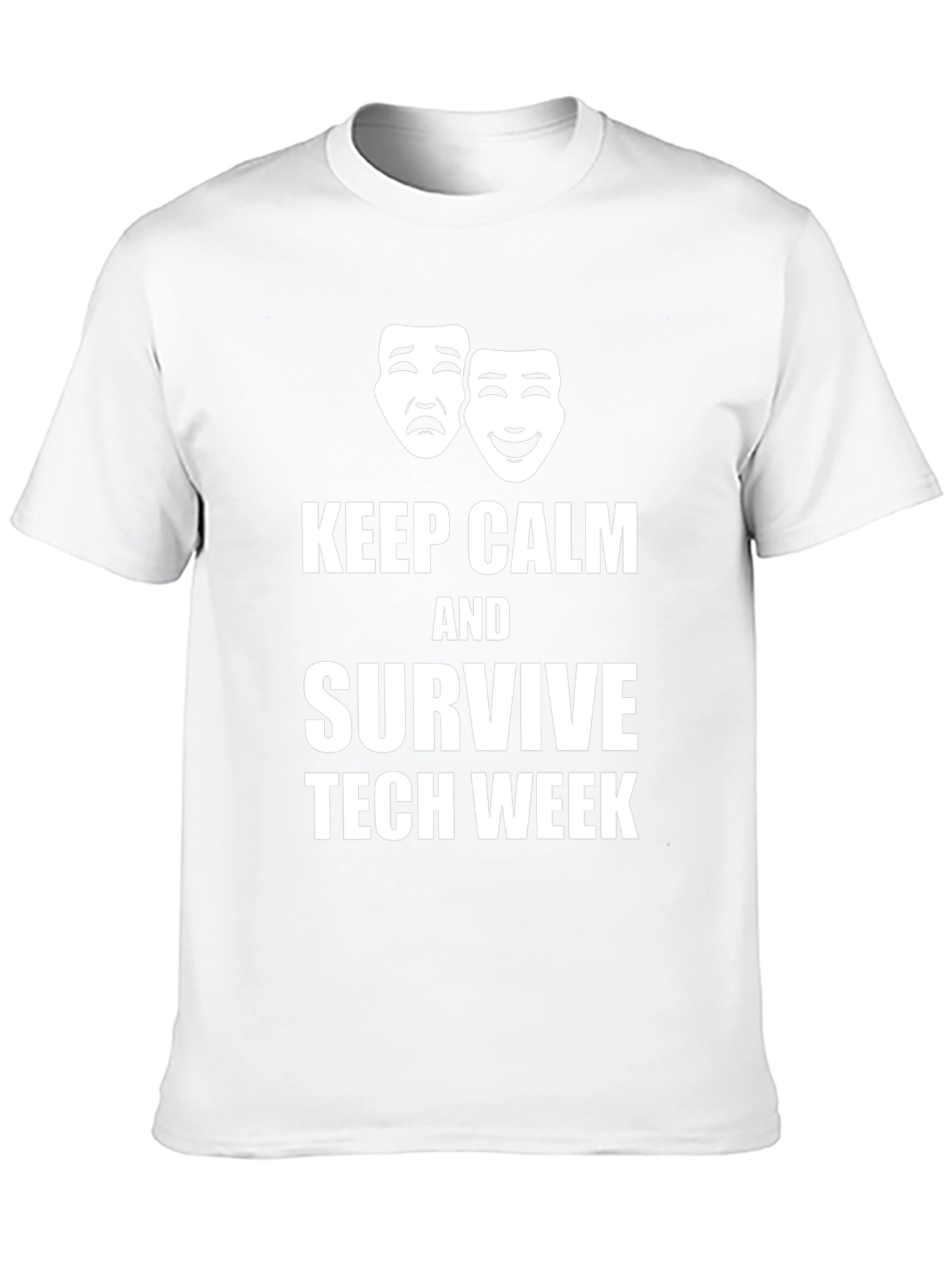 Keep Calm & Survive Tech Week Graphic T-Shirt
