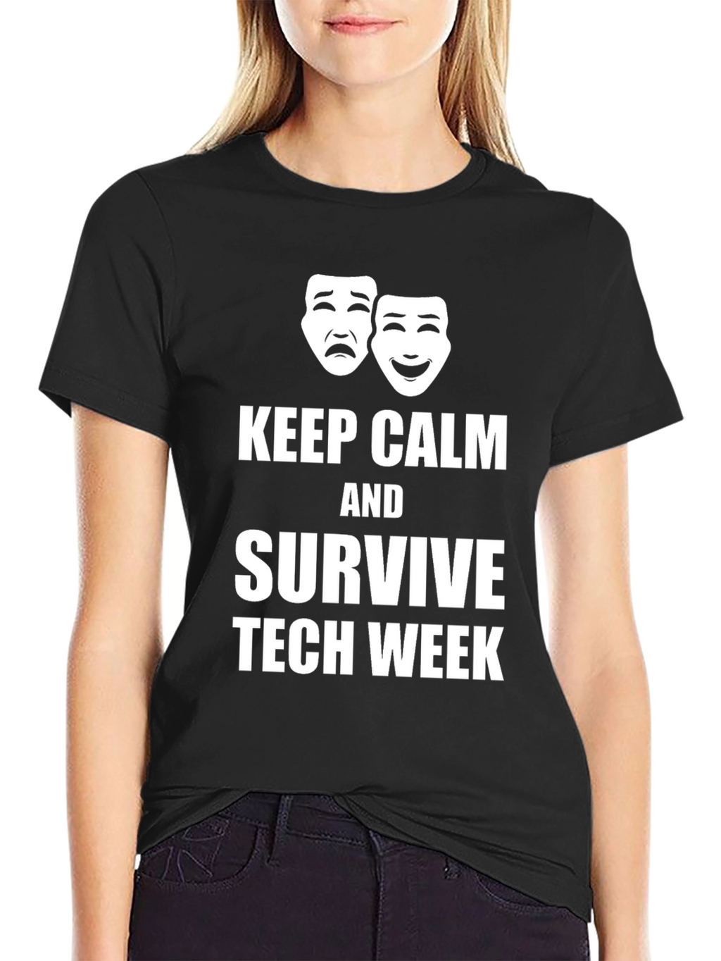 Keep Calm & Survive Tech Week Graphic T-Shirt