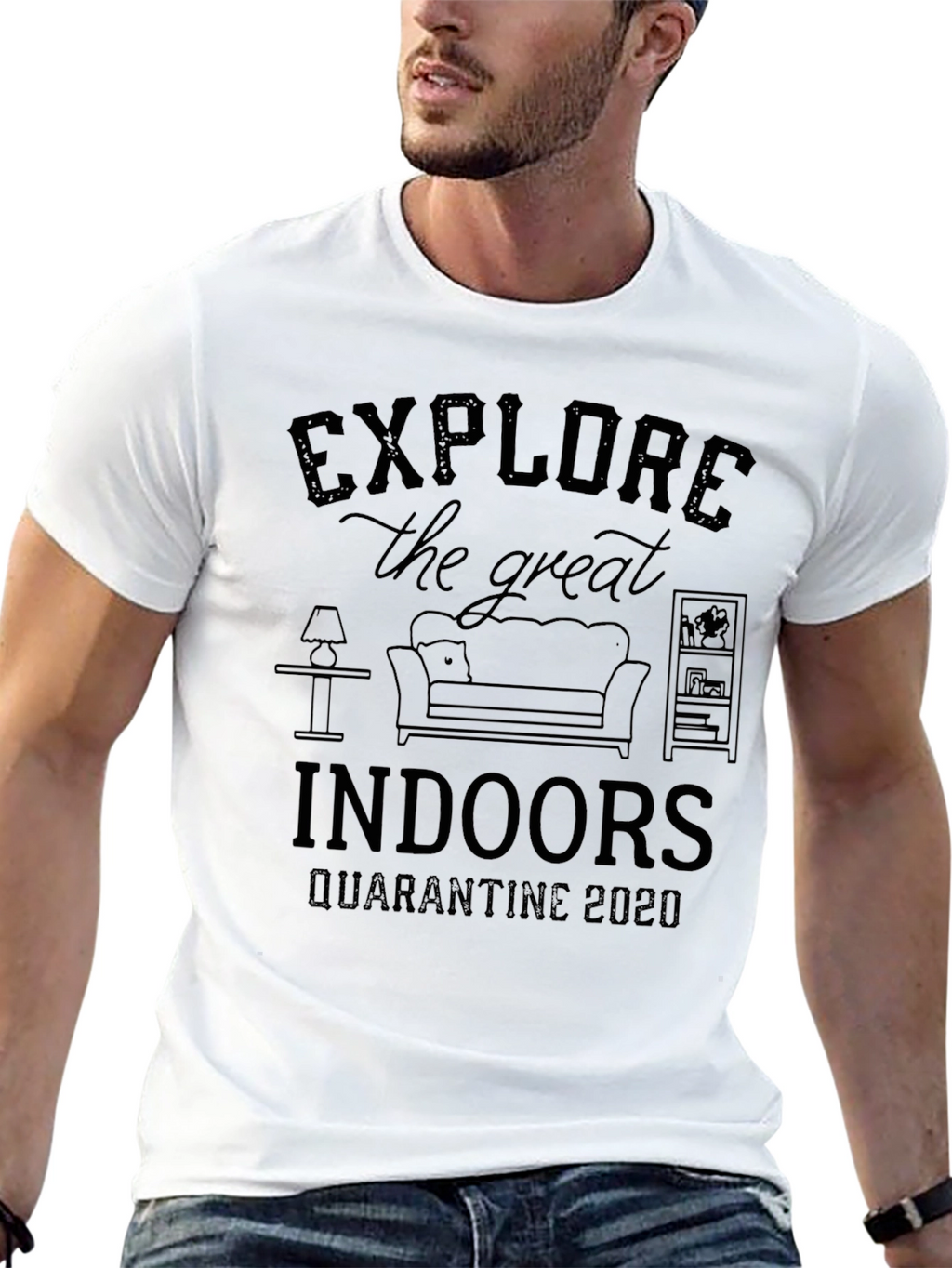 Explore the Great Indoors Quarantine 2020 T-Shirt