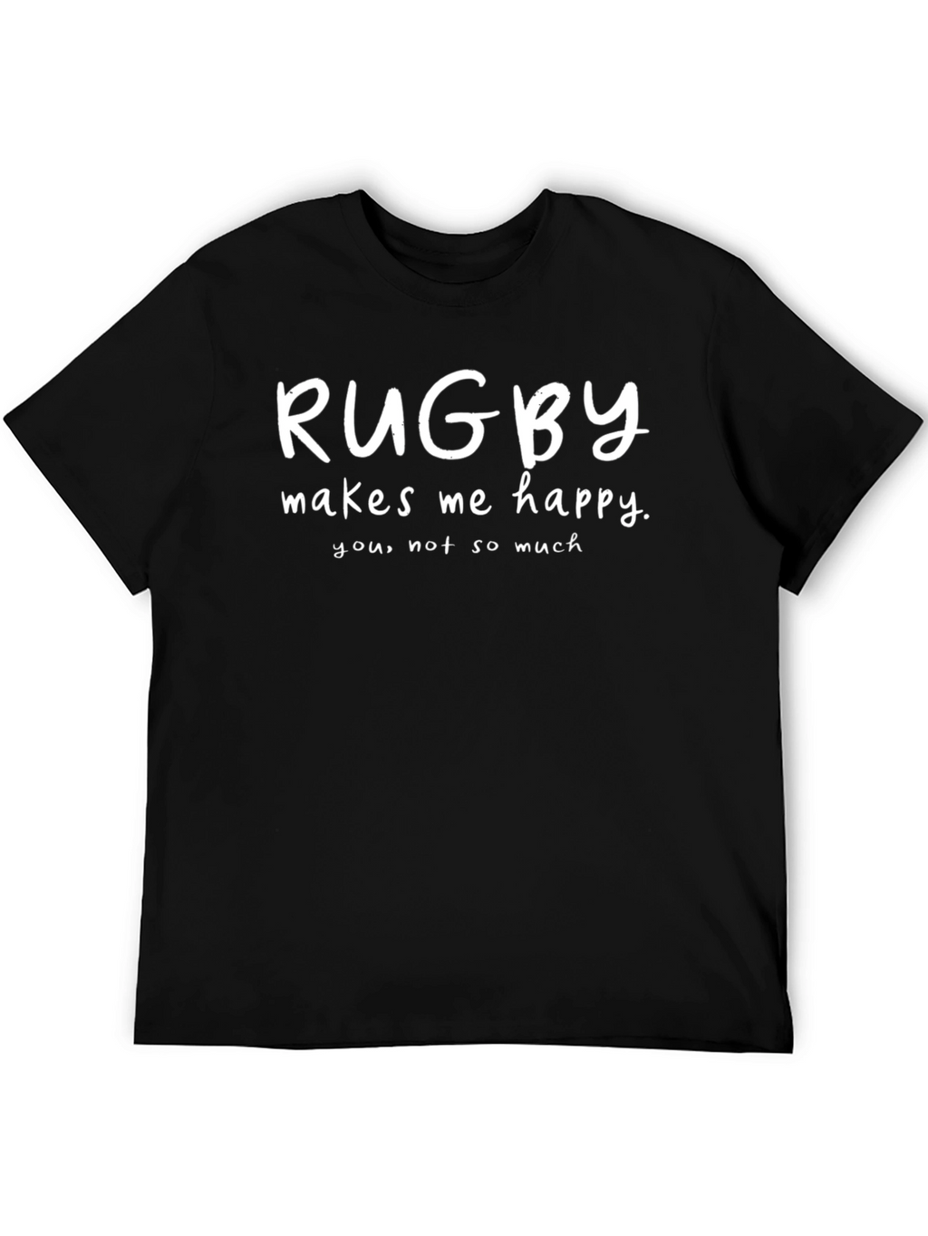 Rugby Makes Me Happy T-Shirt