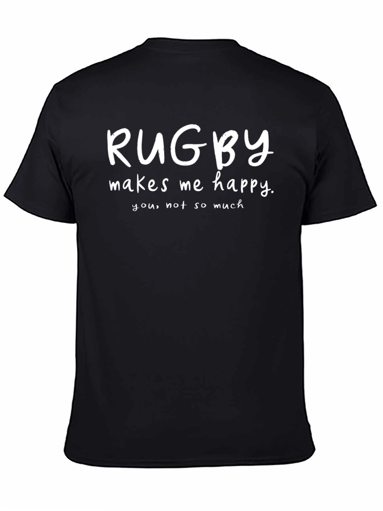 Rugby Makes Me Happy T-Shirt