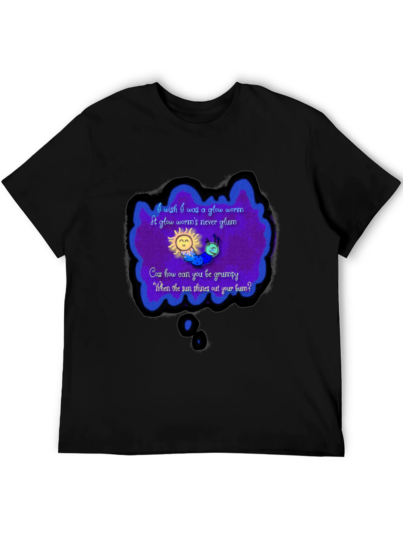 Glow Worm Tee - Shine Your Bum!