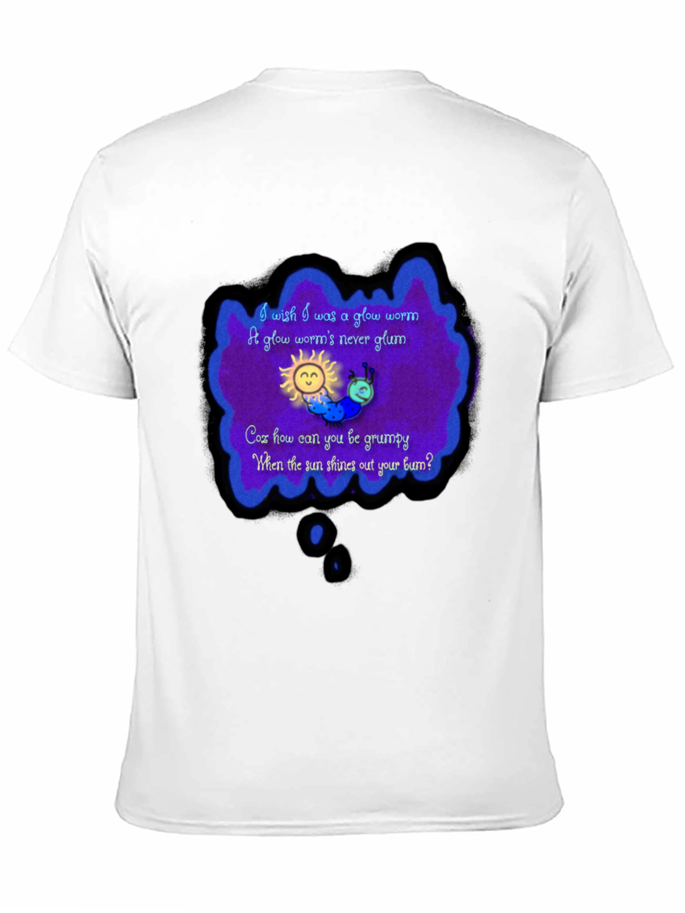 Glow Worm Tee - Shine Your Bum!