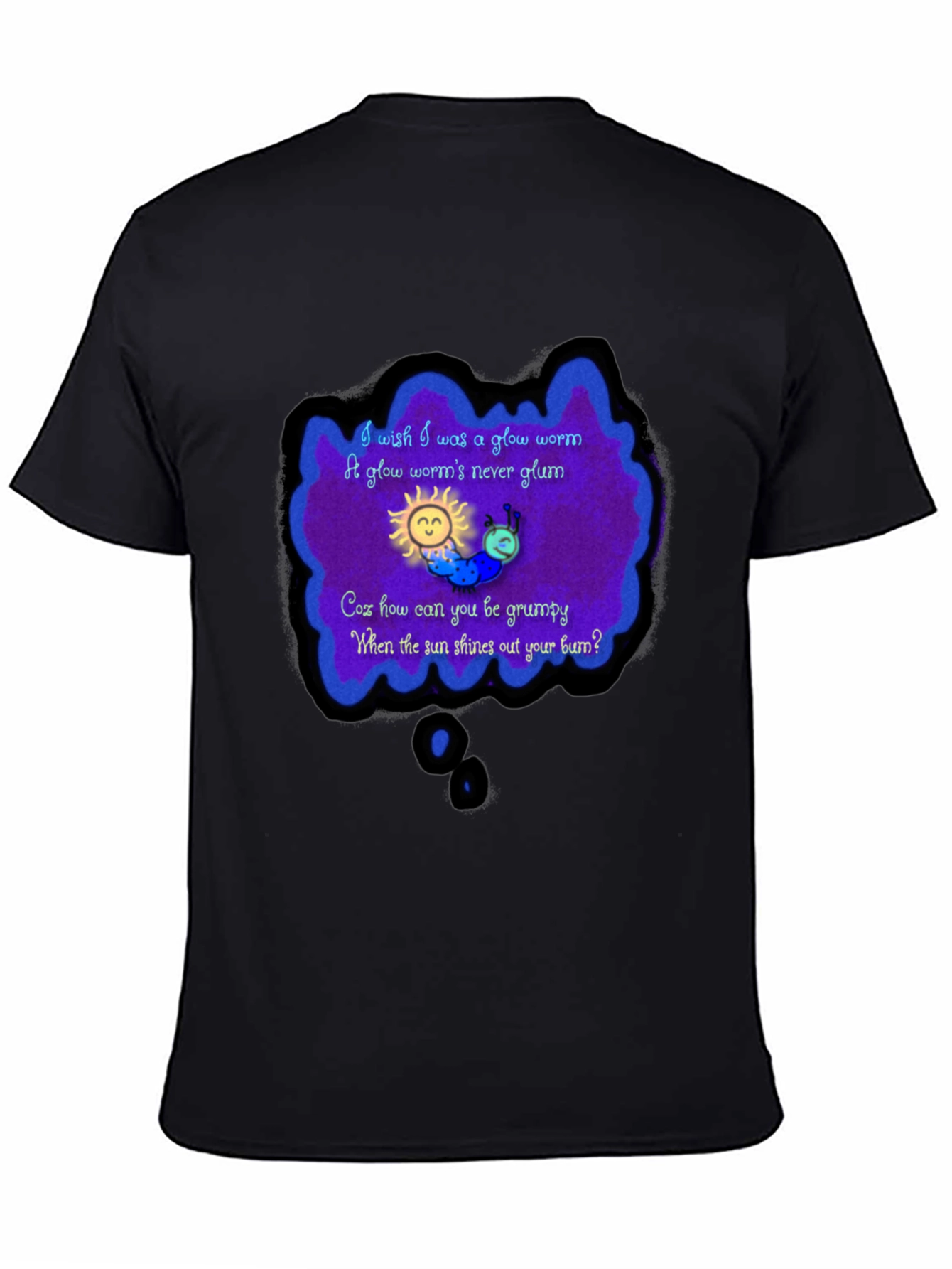 Glow Worm Tee - Shine Your Bum!
