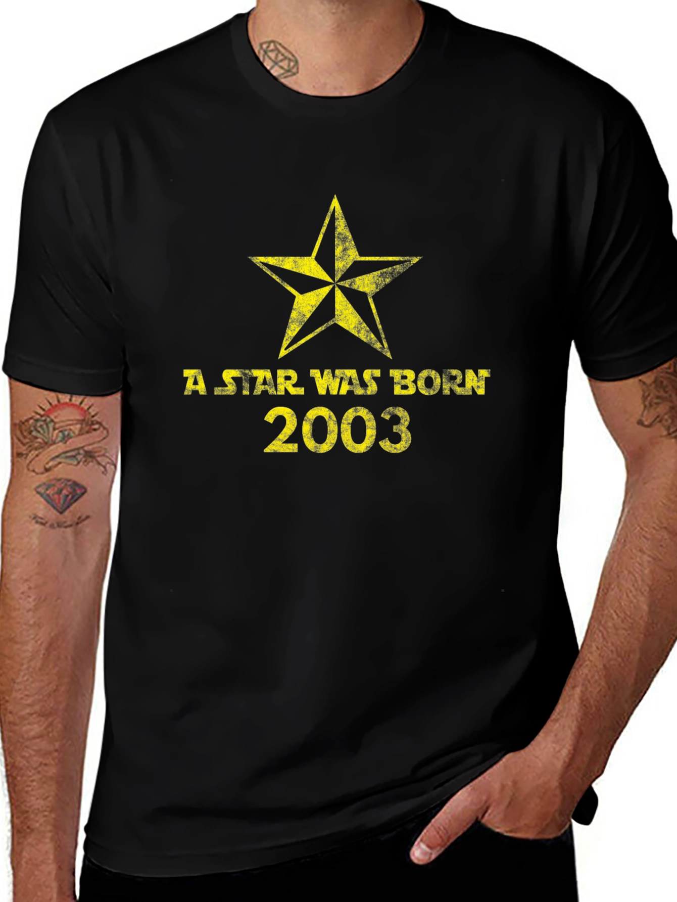 A Star Was Born 2003 Black T-Shirt