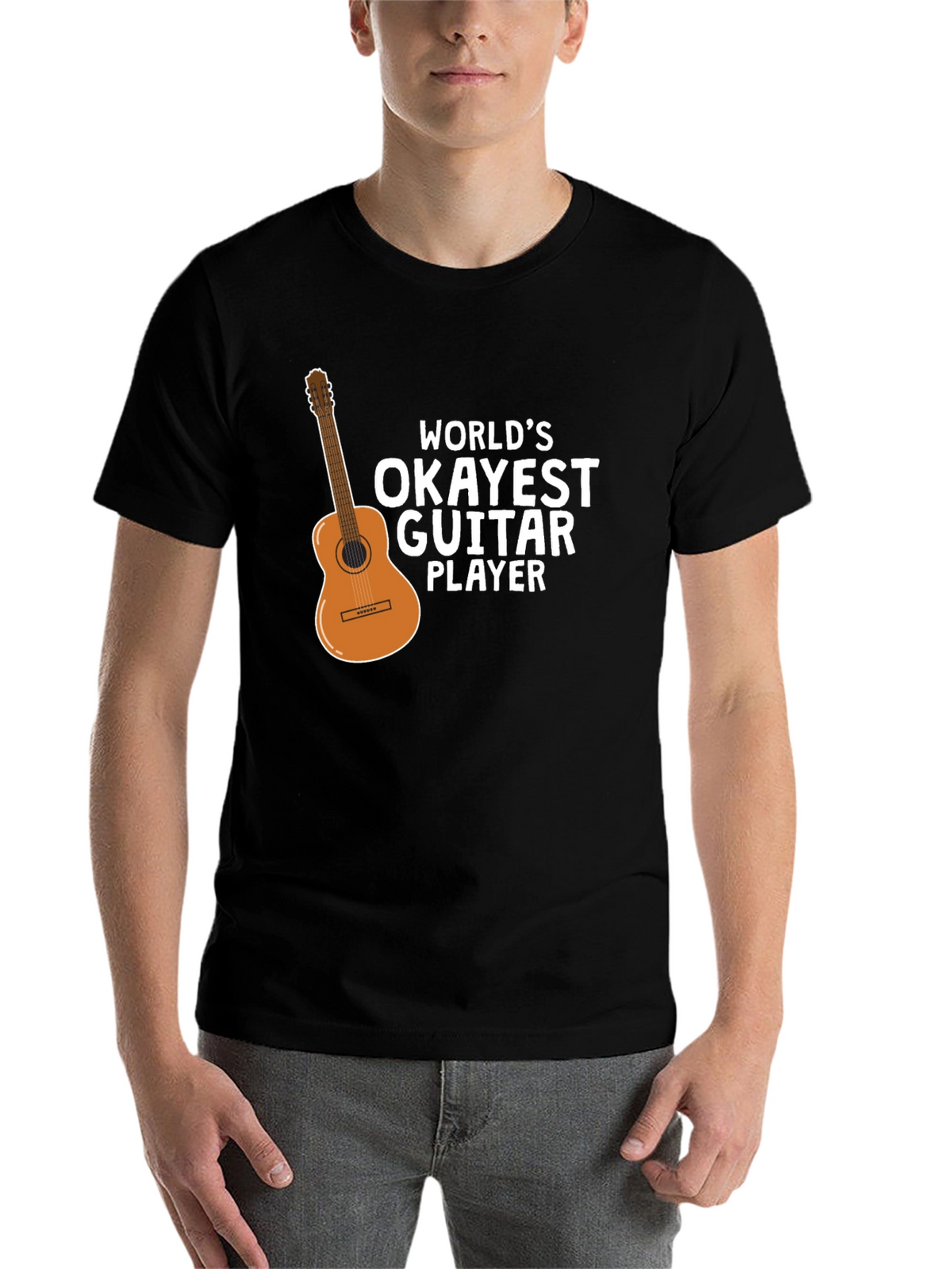 Okayest Guitar Player Graphic Tee