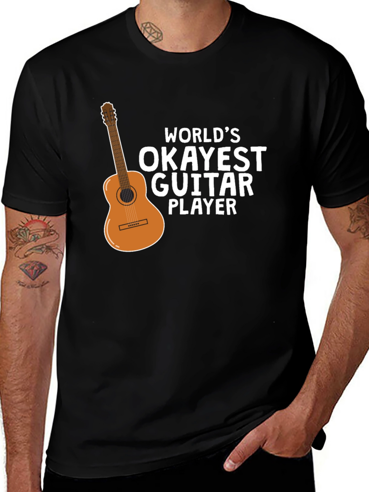 Okayest Guitar Player Graphic Tee