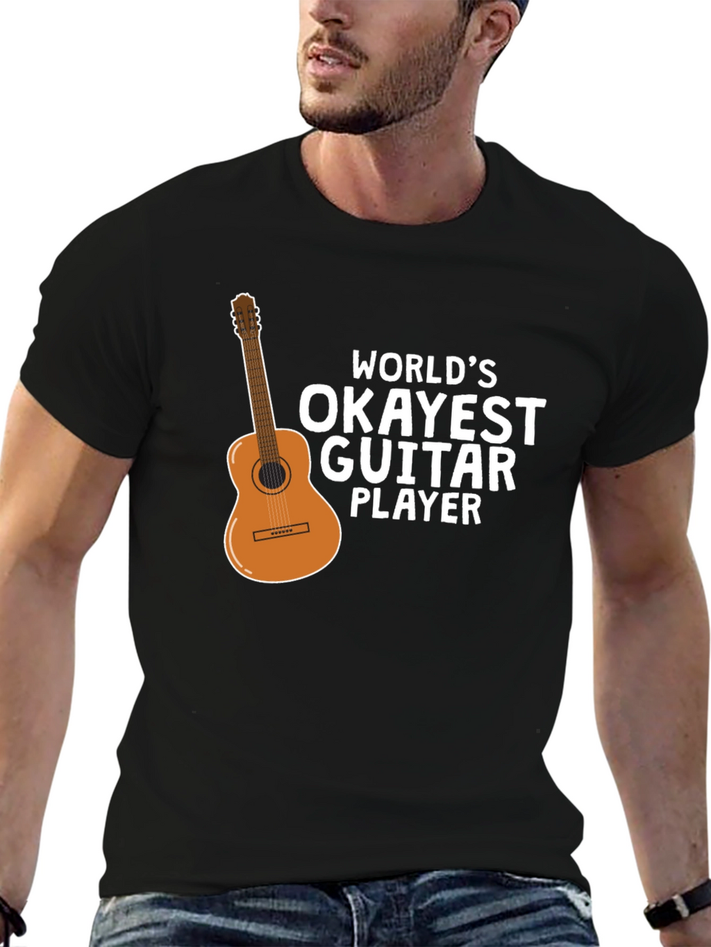 Okayest Guitar Player Graphic Tee