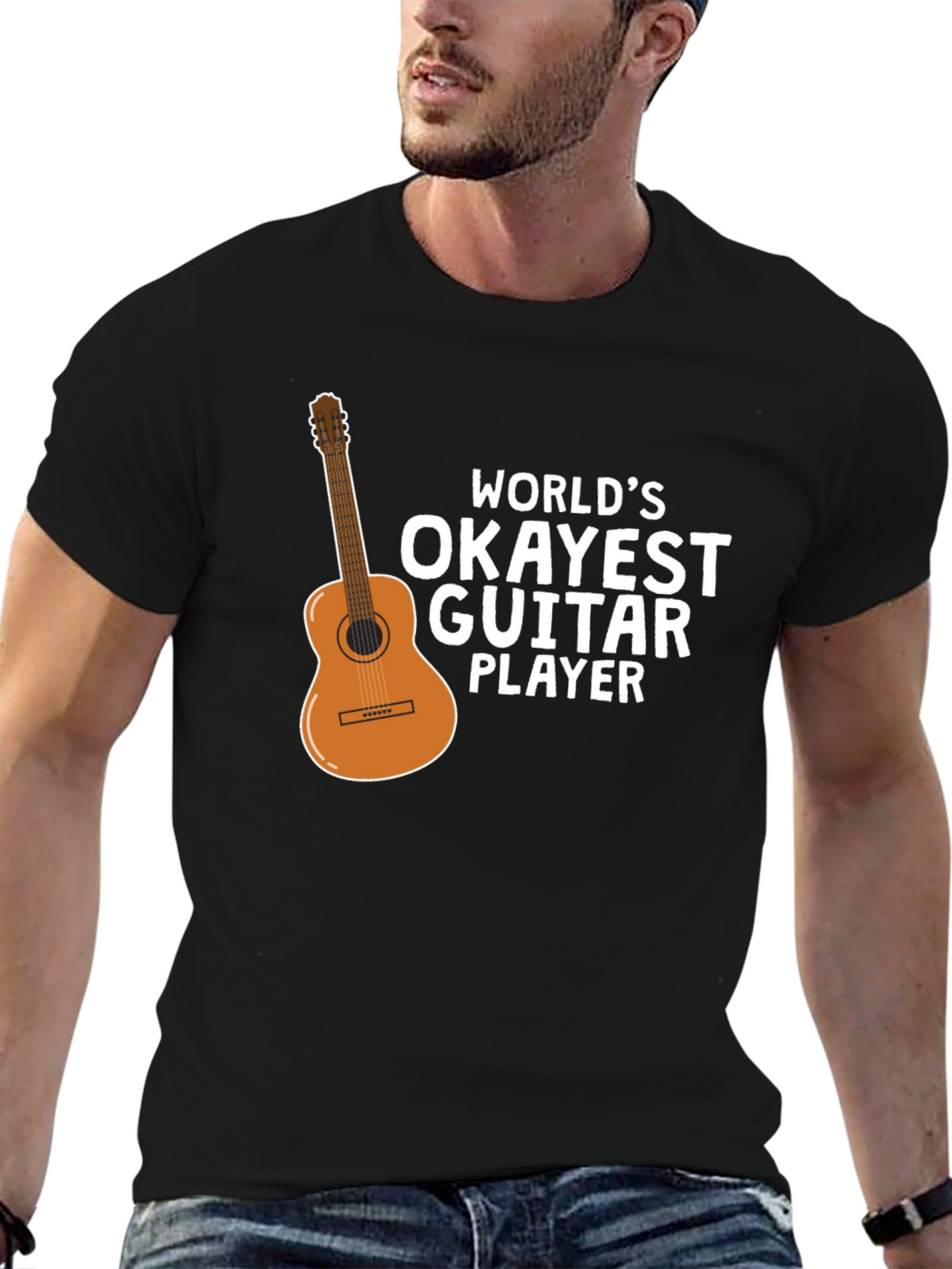 Okayest Guitar Player Graphic Tee