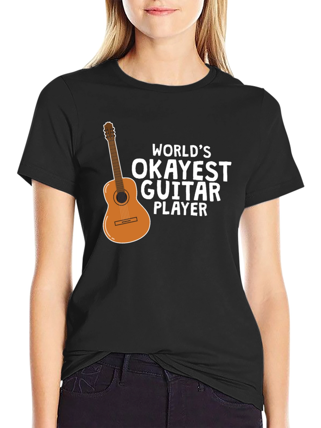 Okayest Guitar Player Graphic Tee