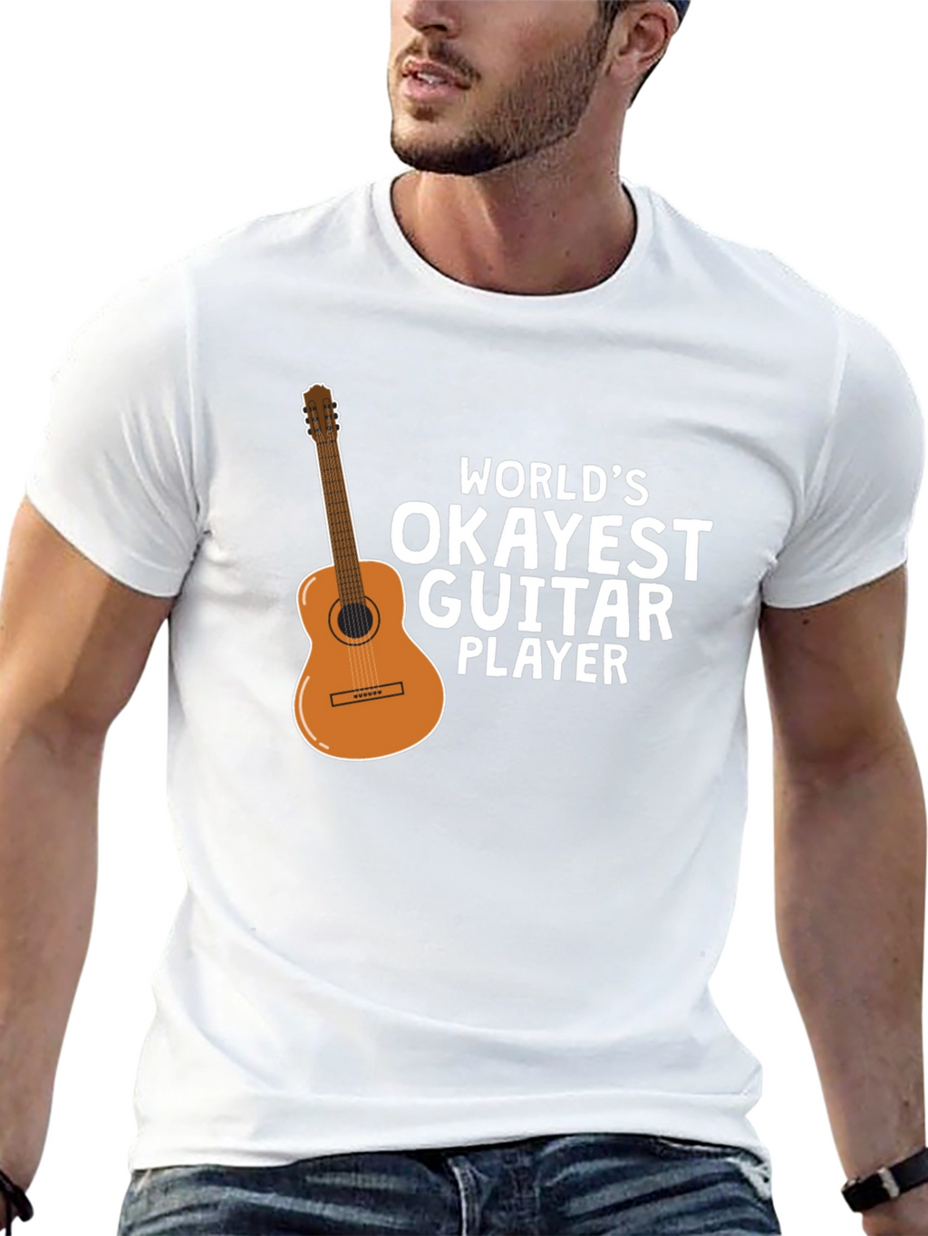 Okayest Guitar Player Graphic Tee