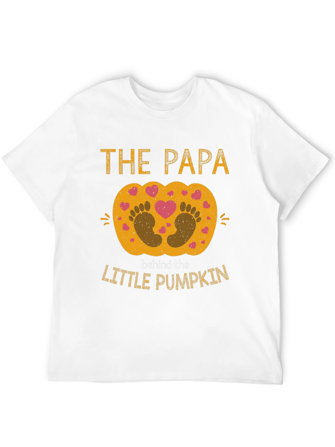 Papa Behind the Little Pumpkin Shirt