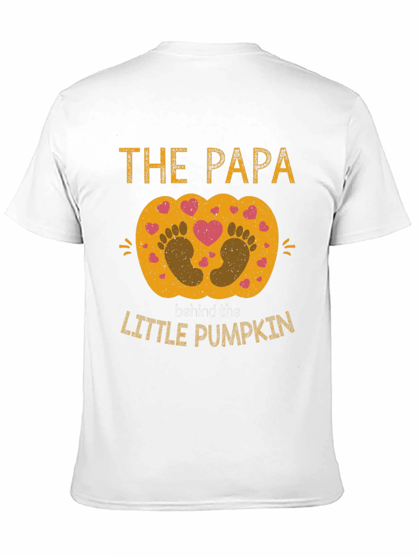 Papa Behind the Little Pumpkin Shirt