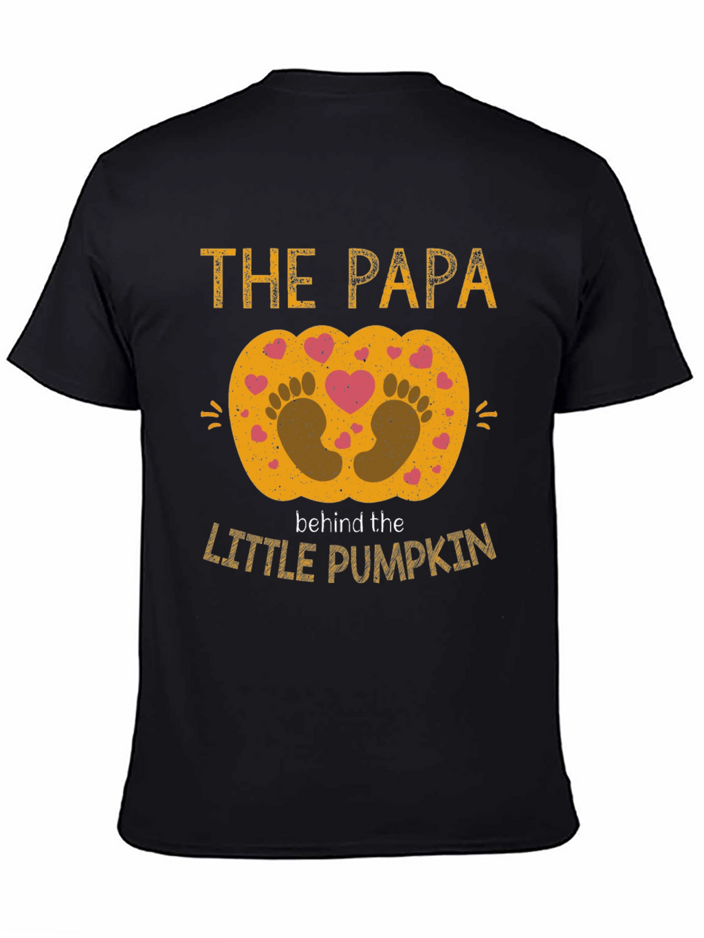 Papa Behind the Little Pumpkin Shirt