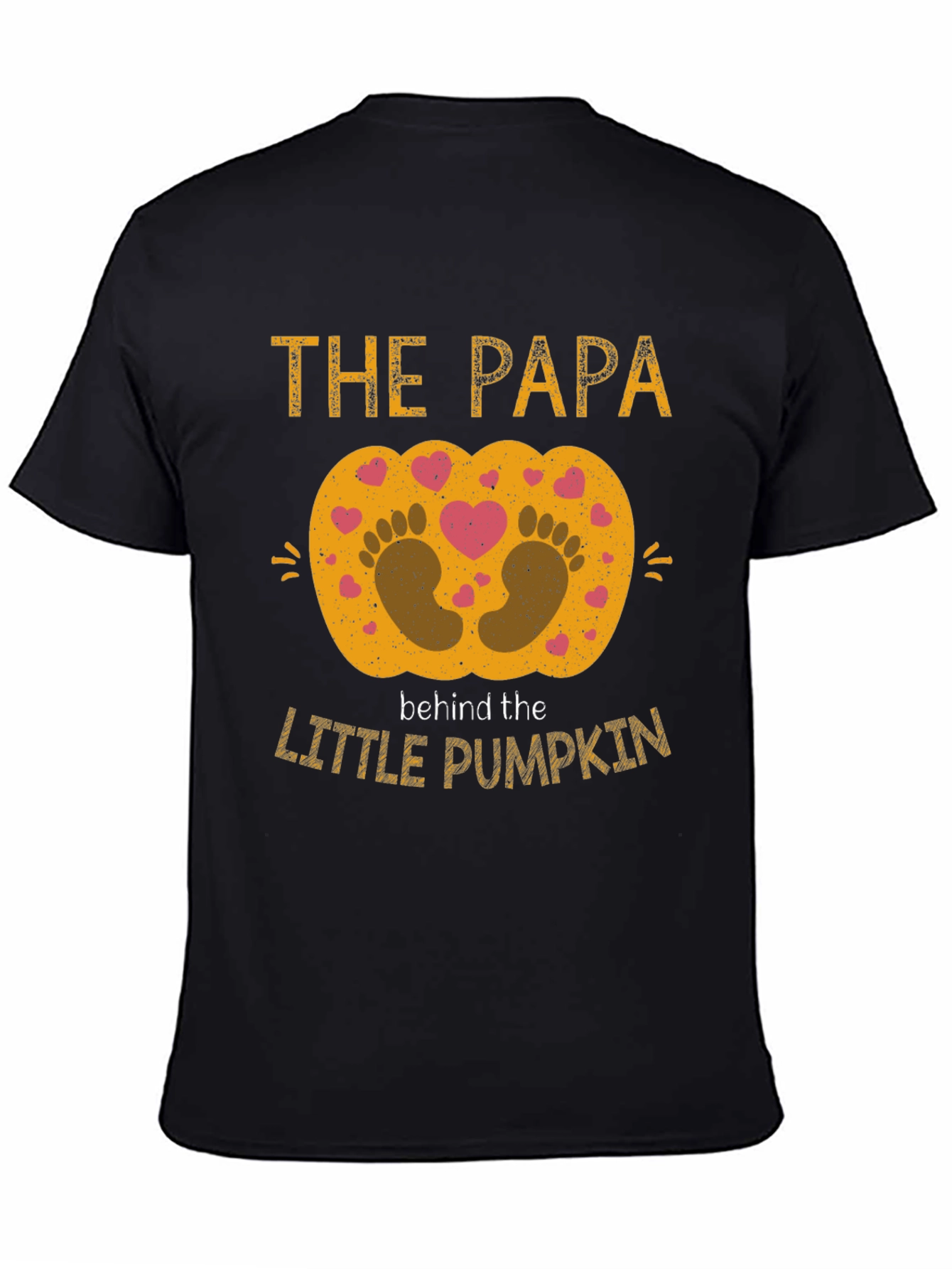Papa Behind the Little Pumpkin Shirt