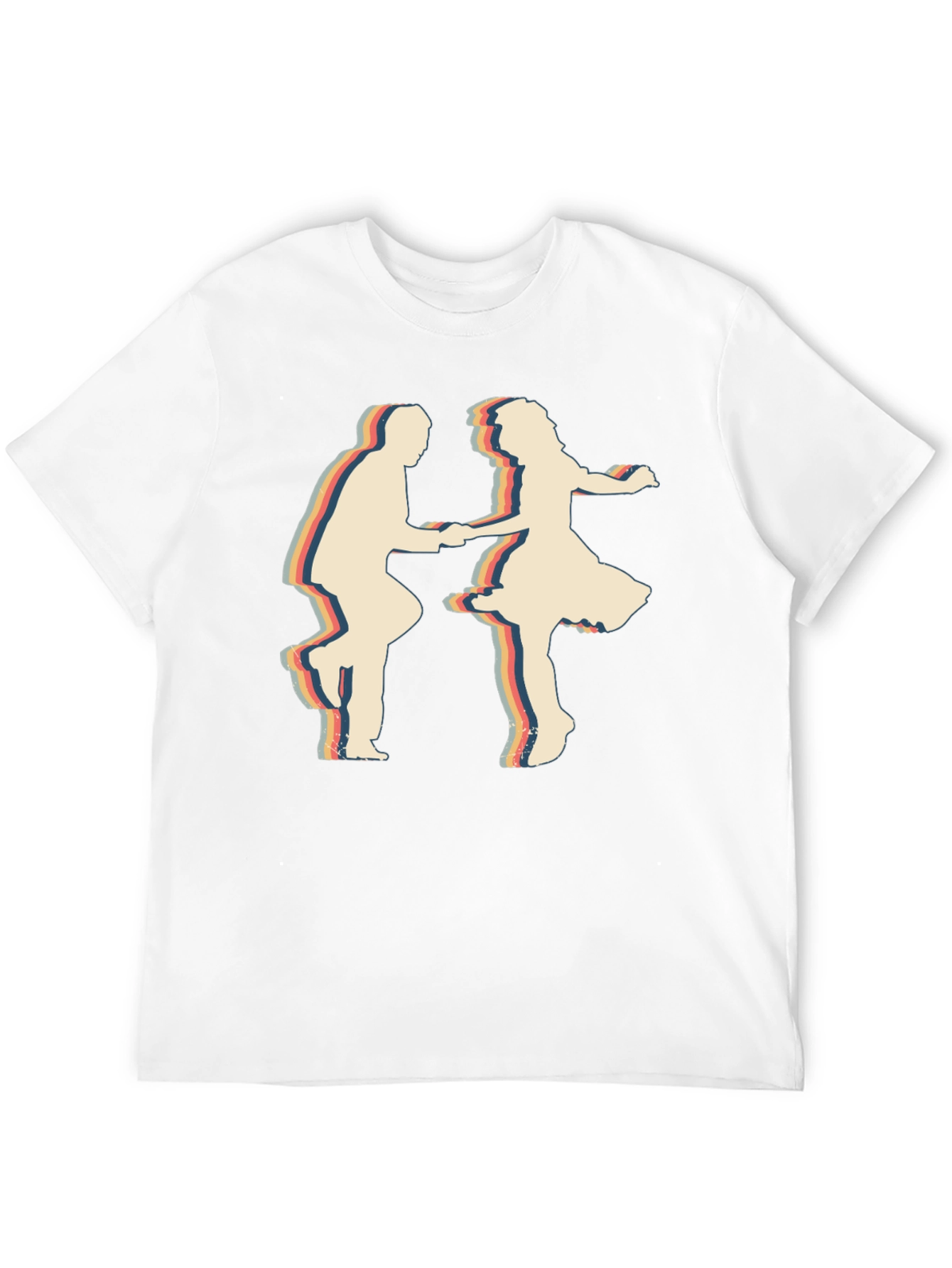 Retro Dance Silhouette Graphic Tee