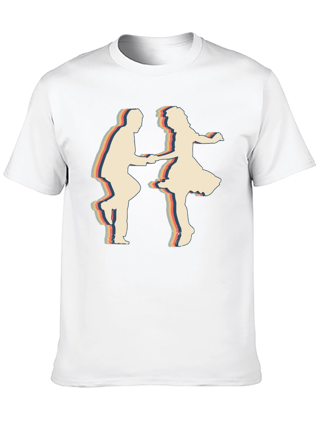Retro Dance Silhouette Graphic Tee