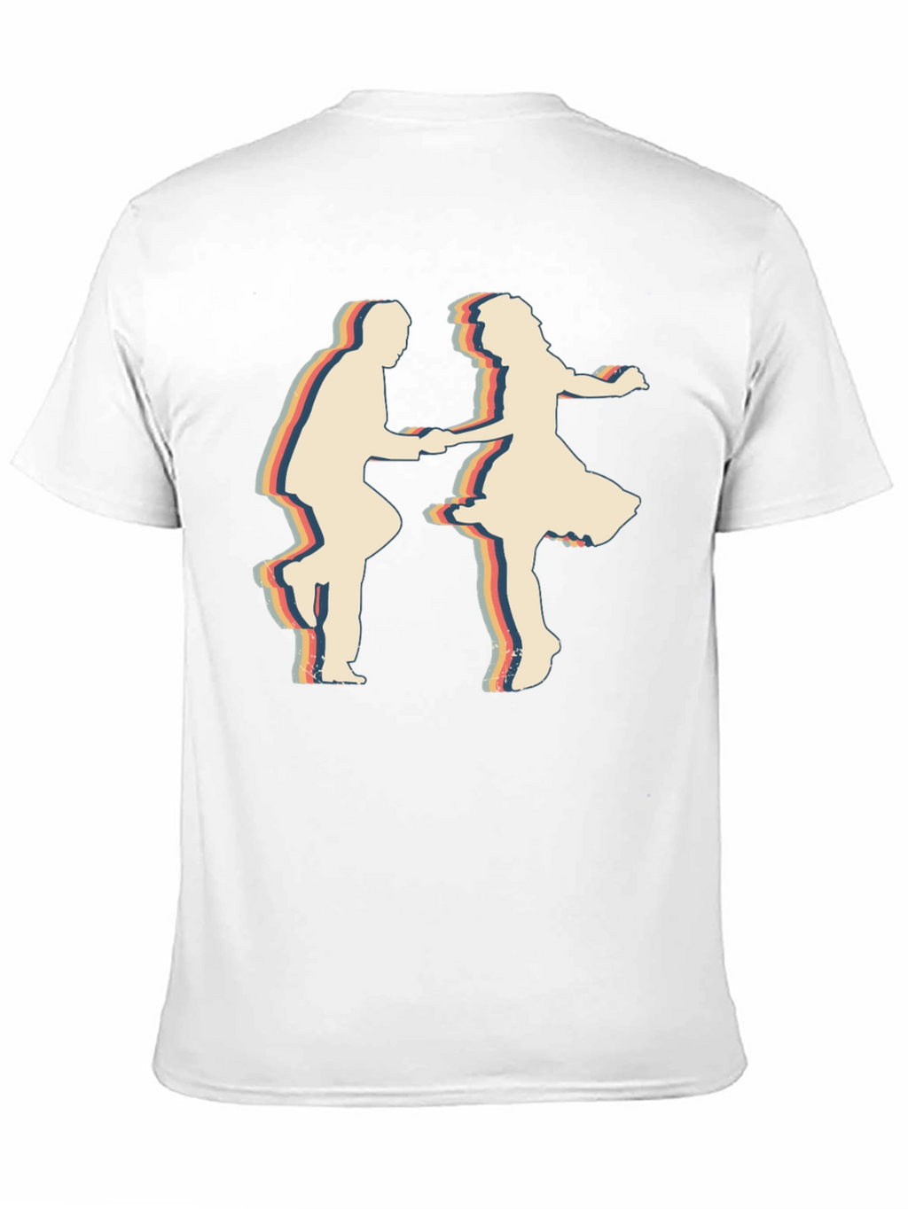Retro Dance Silhouette Graphic Tee