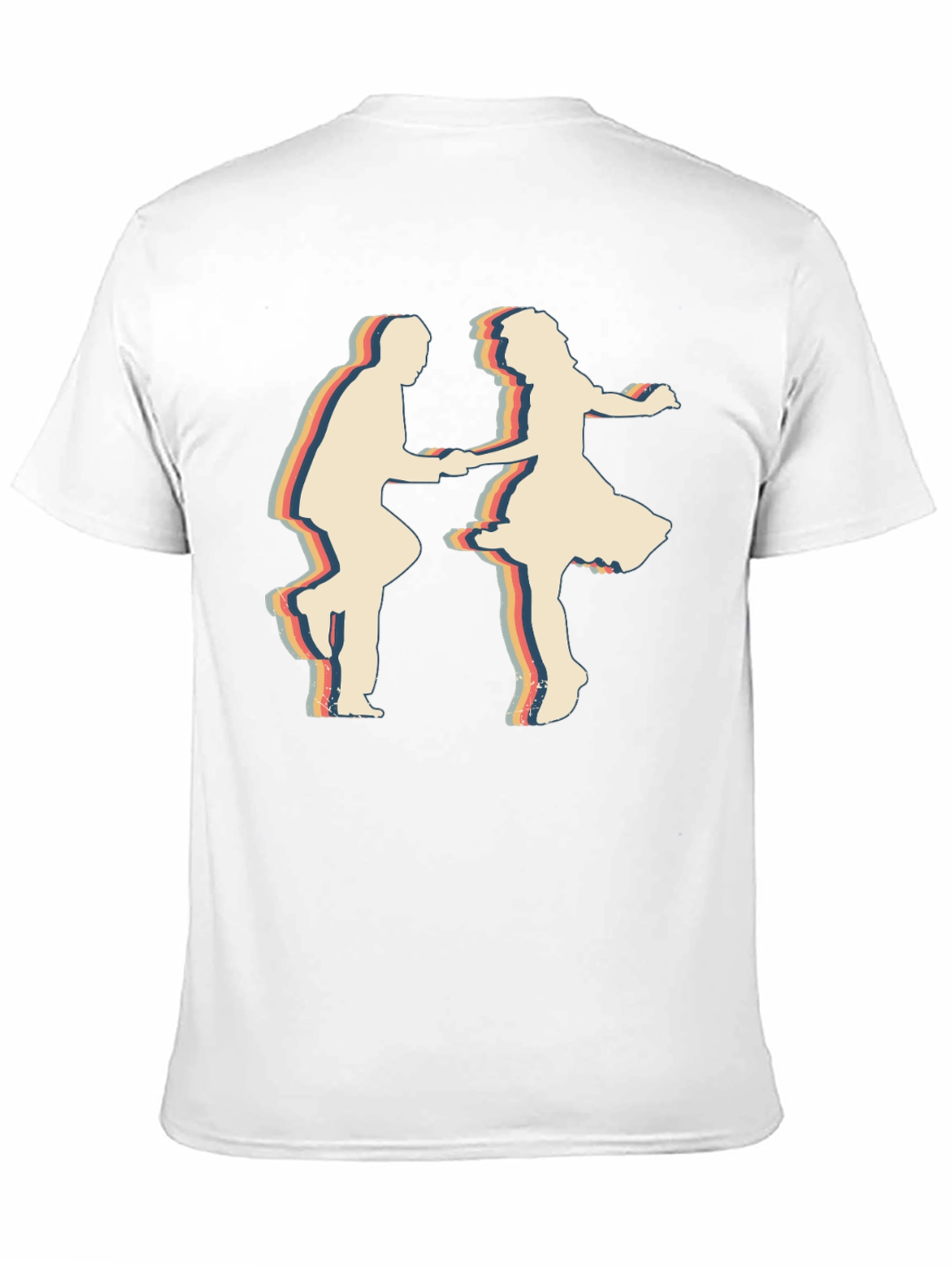 Retro Dance Silhouette Graphic Tee