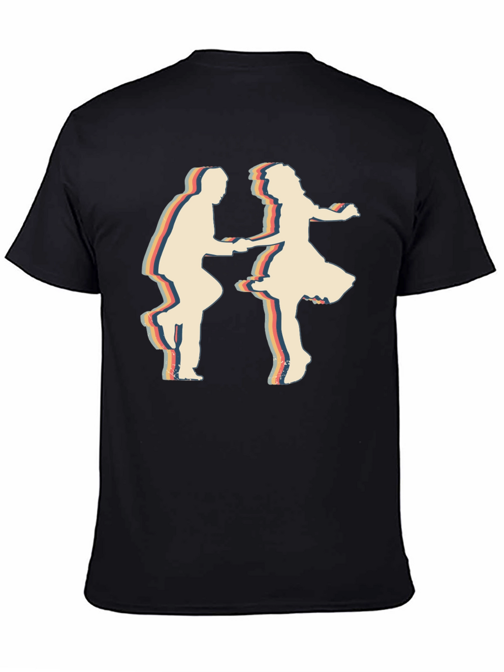 Retro Dance Silhouette Graphic Tee