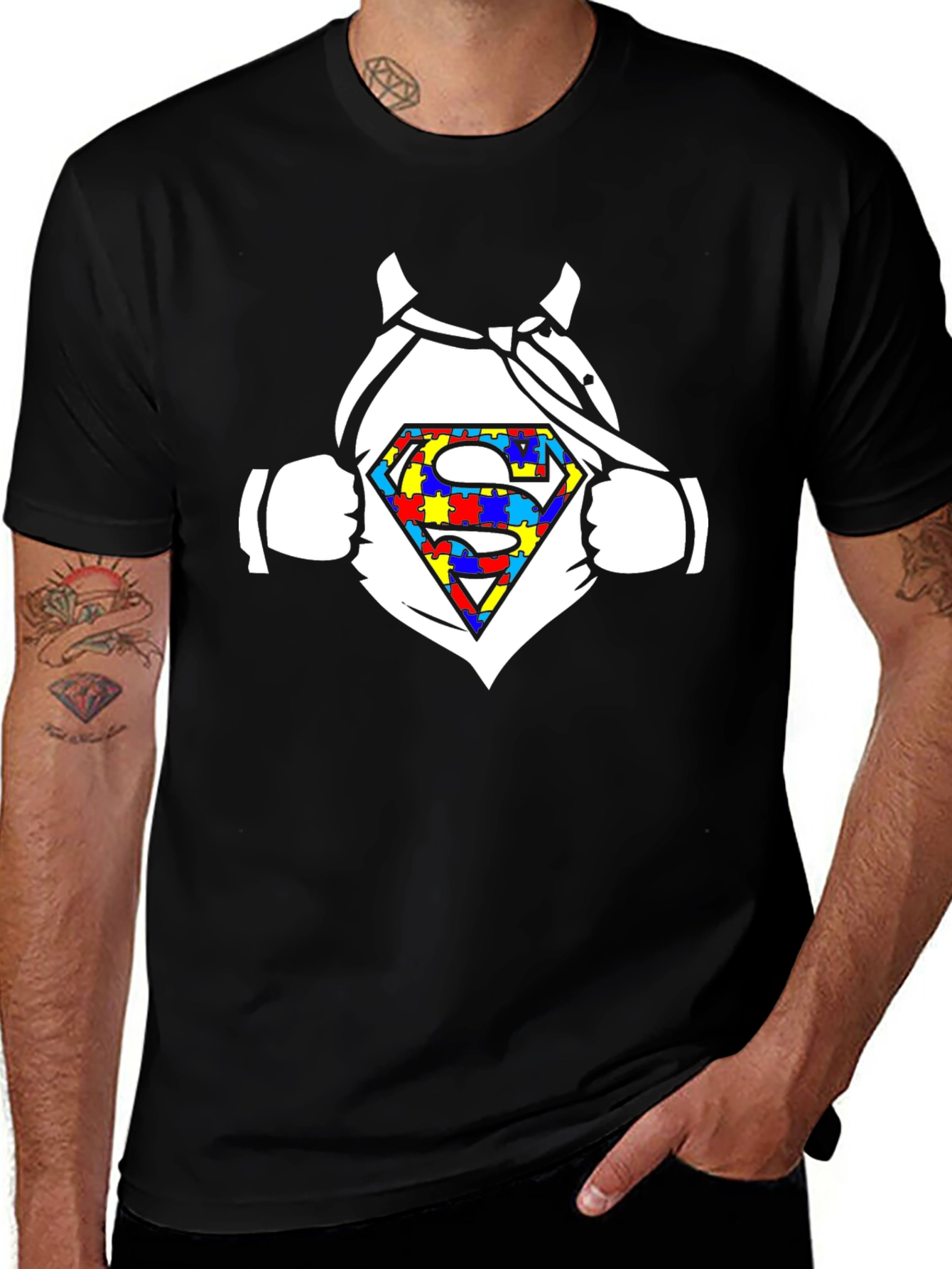 Autism Awareness Superman T-Shirt