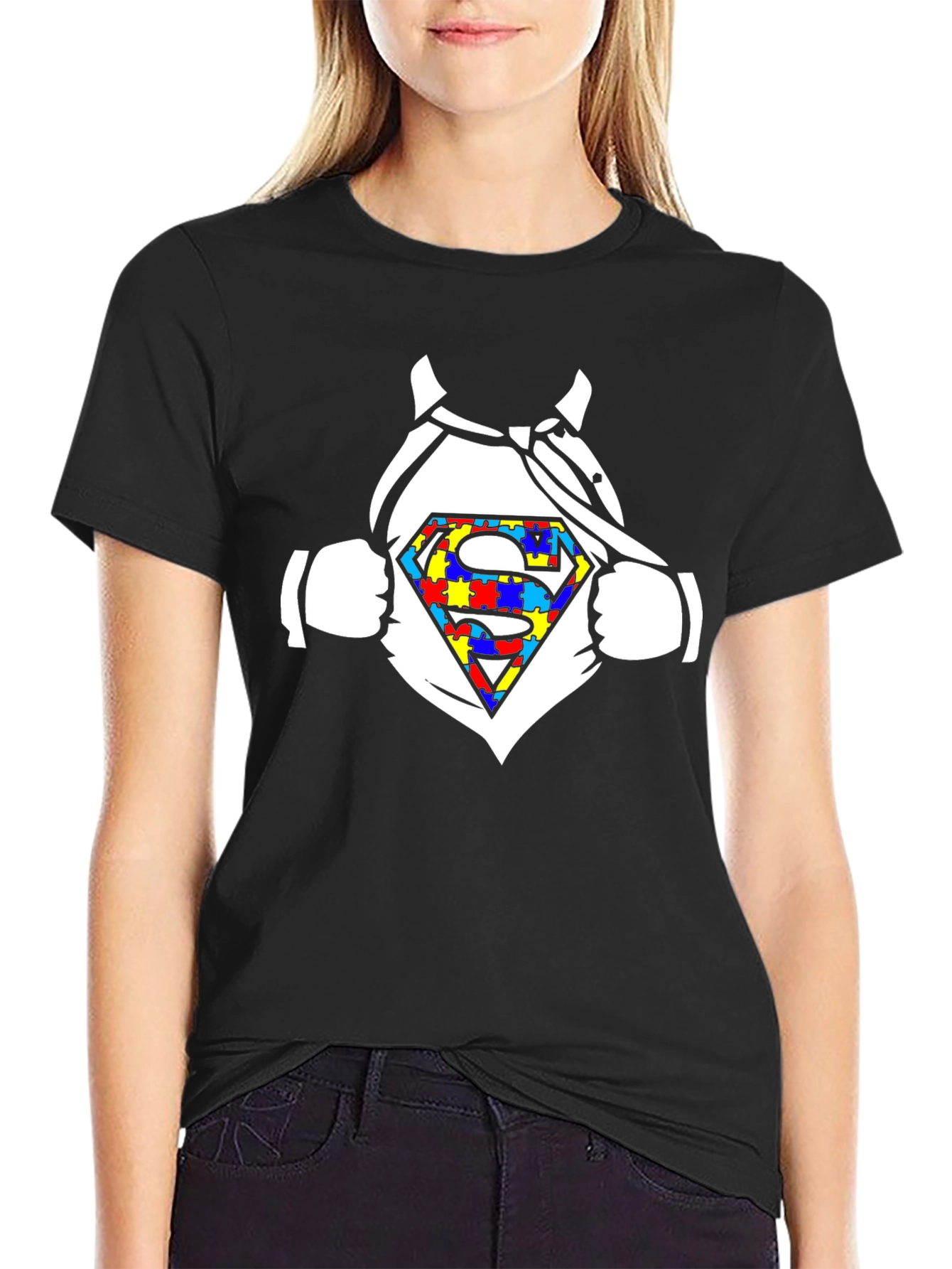 Autism Awareness Superman T-Shirt