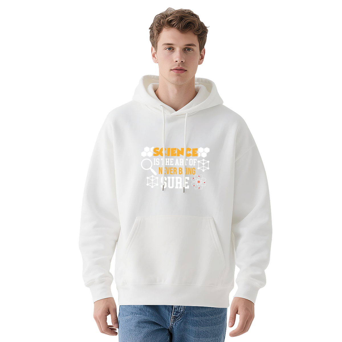 Trendy Art Hoodie - Creative Design Pullover Sweatshirt #0508