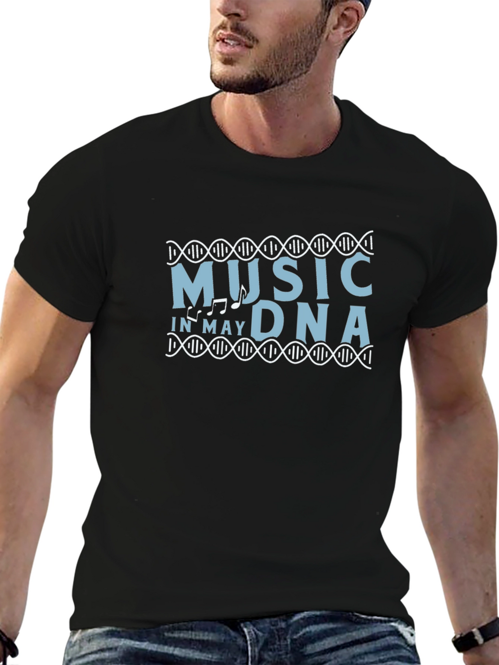 Music DNA T-Shirt - Musician Style