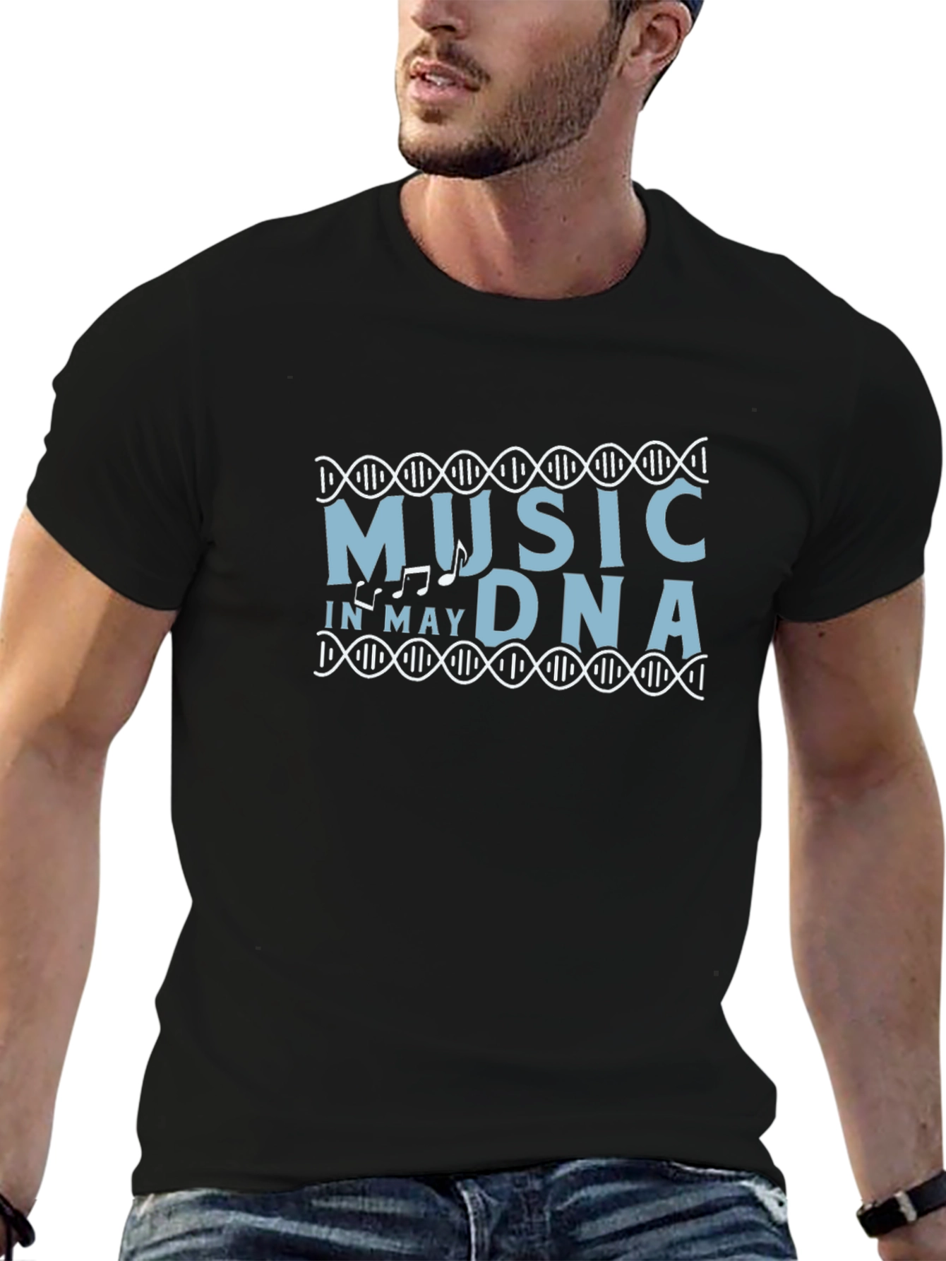 Music DNA T-Shirt - Musician Style
