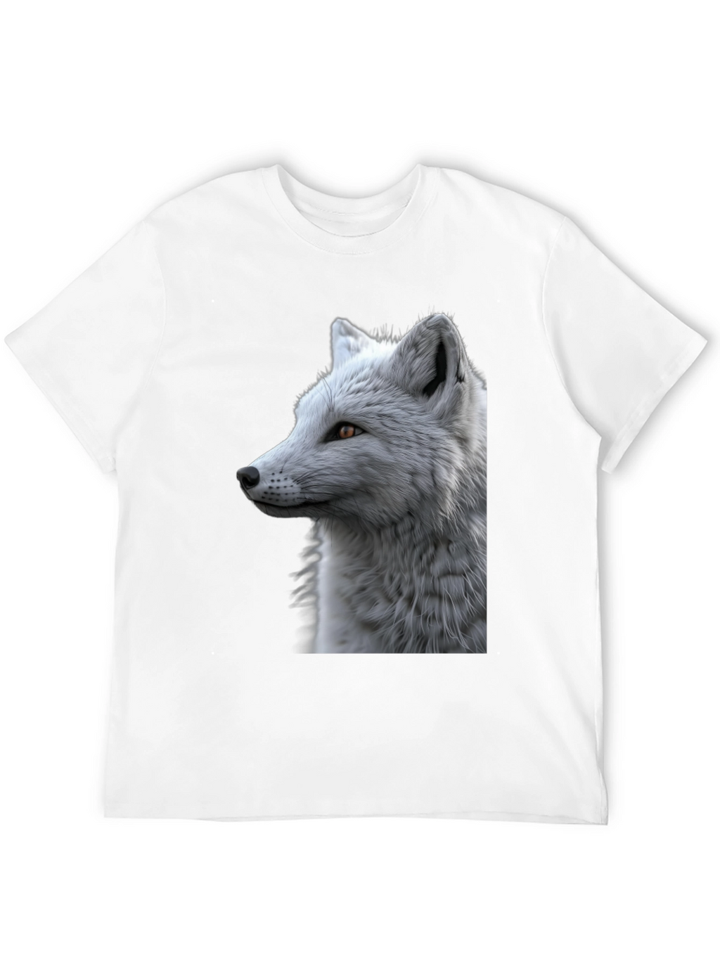 Arctic Fox Graphic Tee - Stylish Black T-Shirt