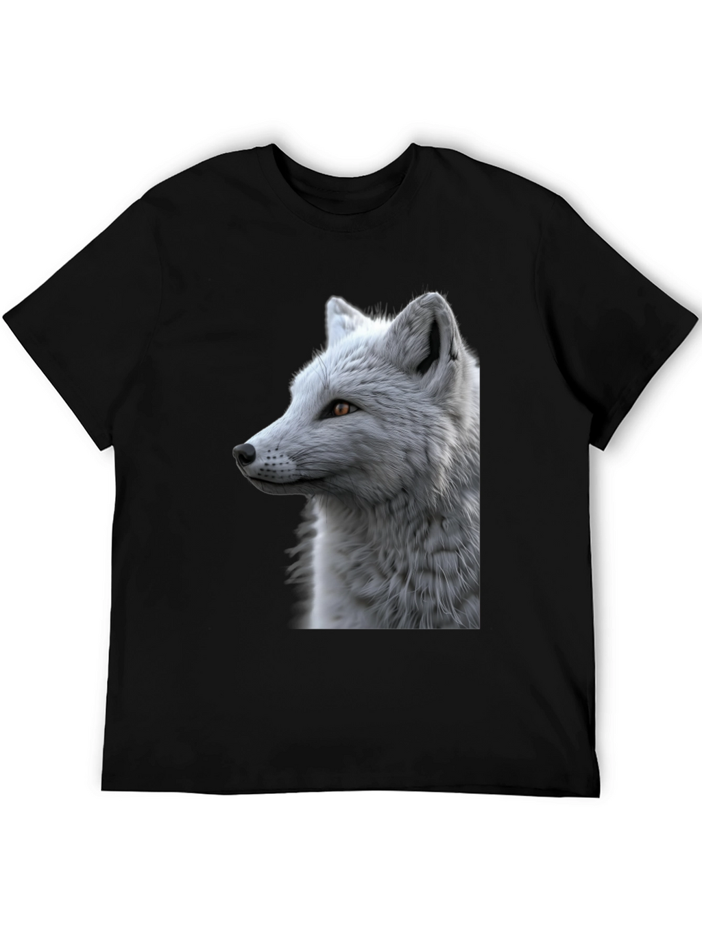 Arctic Fox Graphic Tee - Stylish Black T-Shirt
