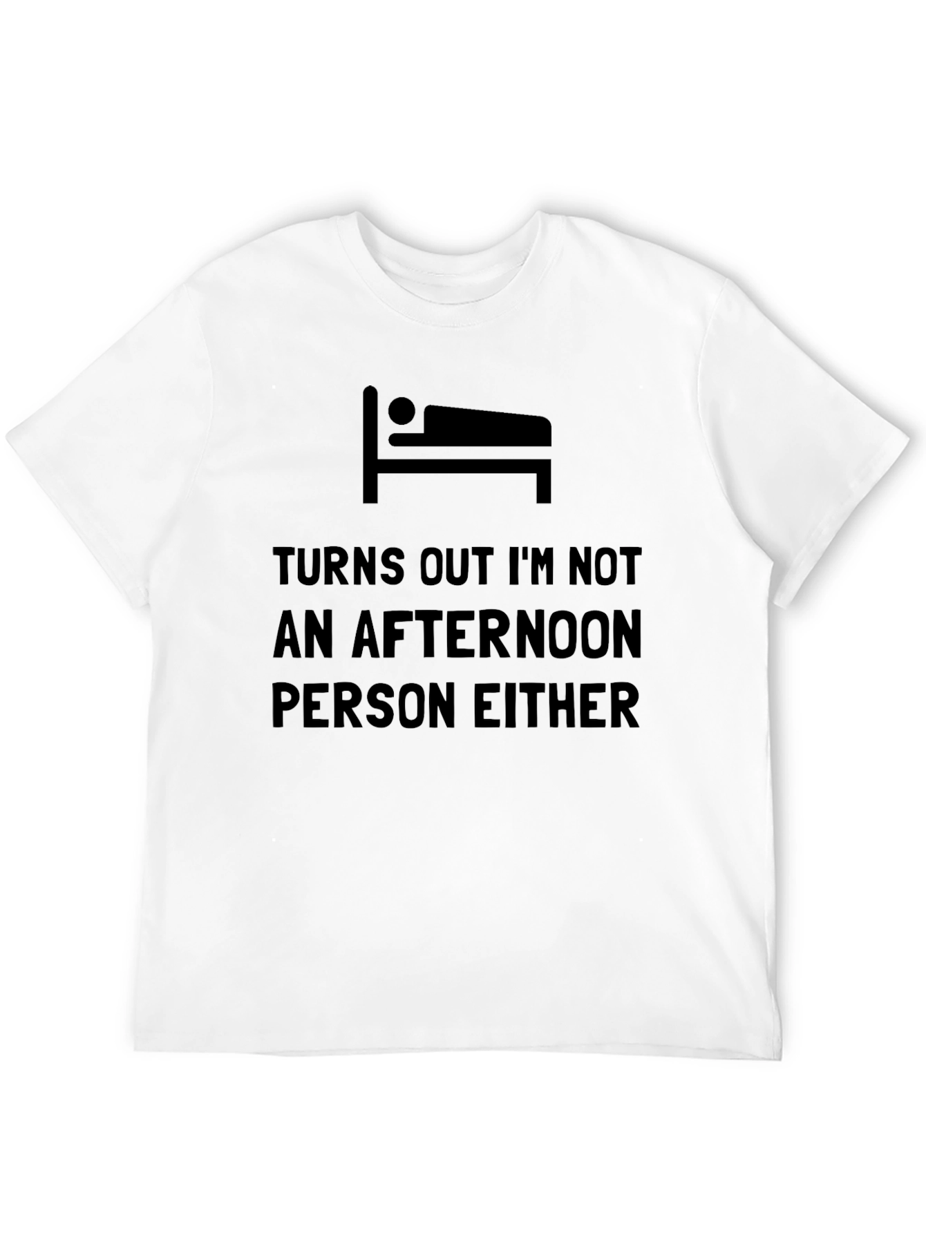 Funny Not an Afternoon Person Graphic Tee
