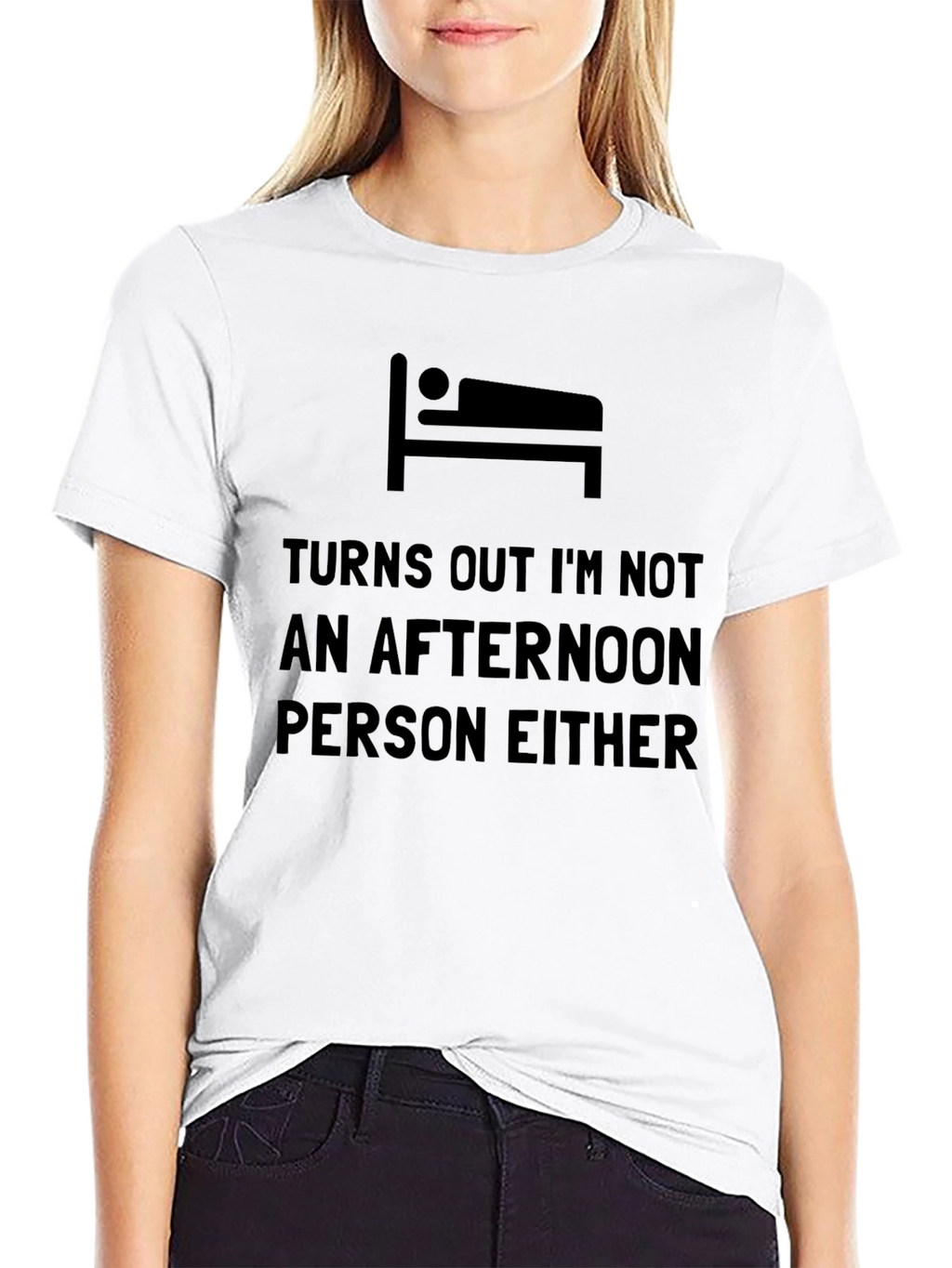 Funny Not an Afternoon Person Graphic Tee