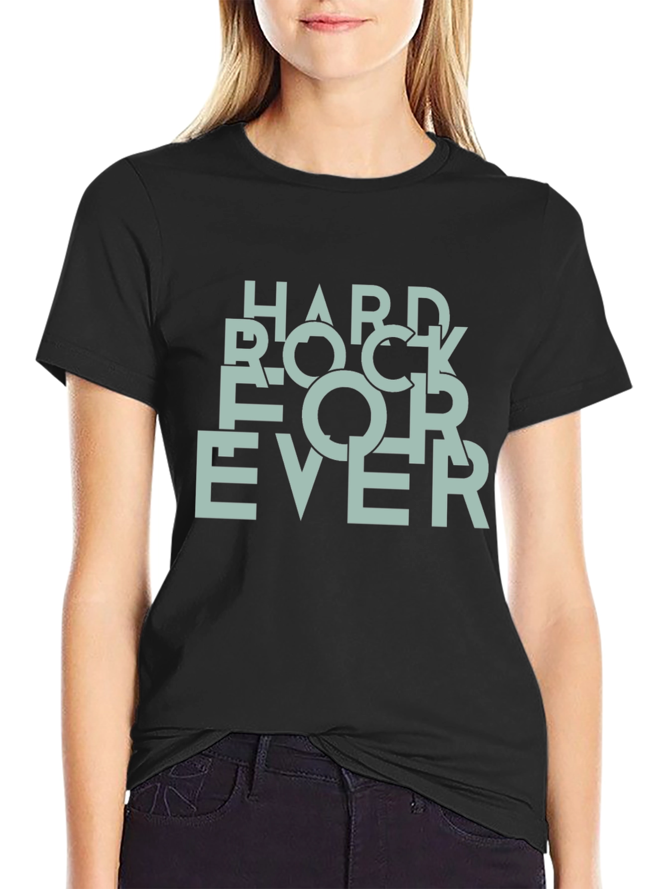 Hard Rock Forever Graphic Tee - Black Casual T-Shirt