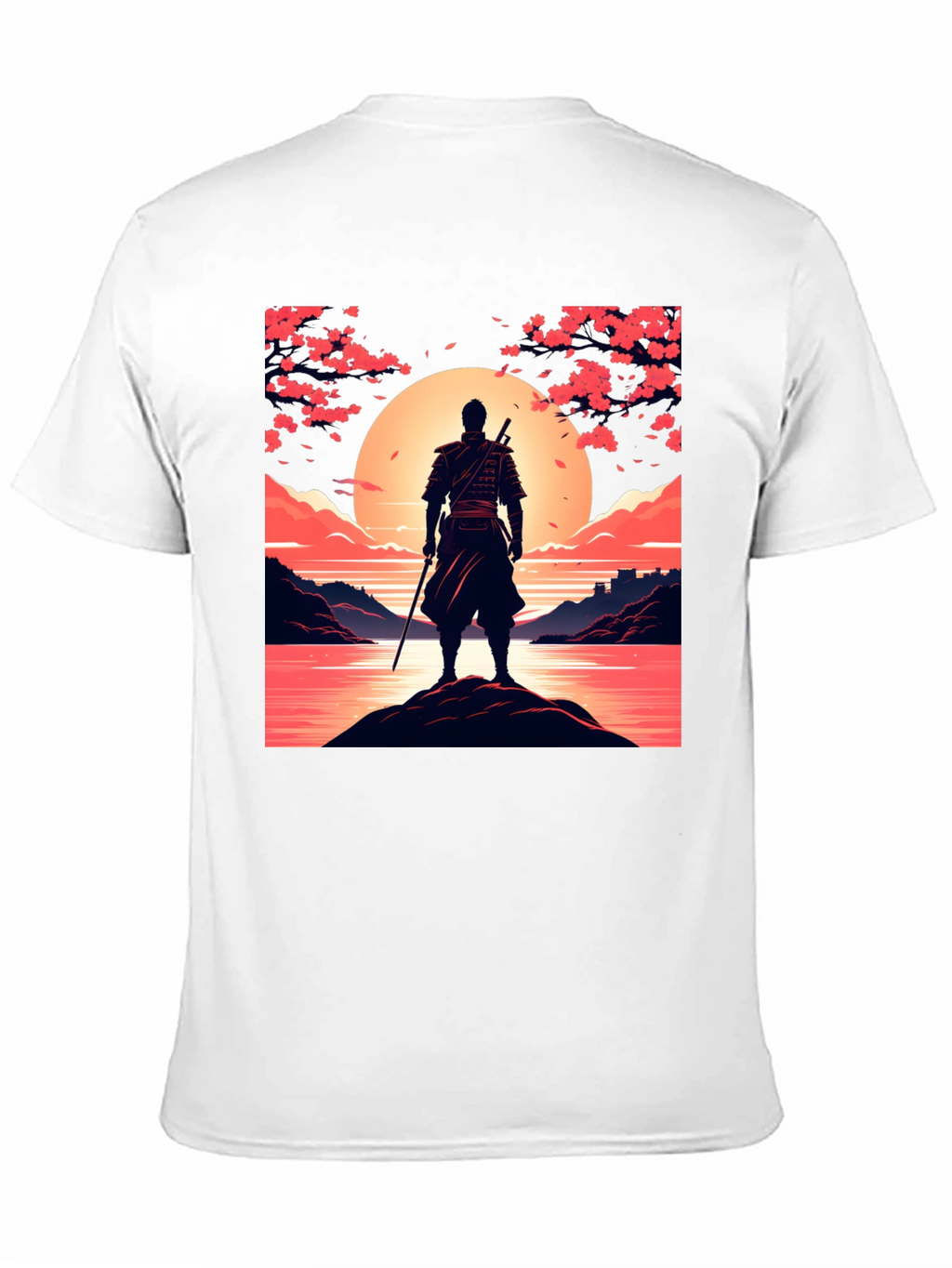 Samurai Sunset Graphic Tee