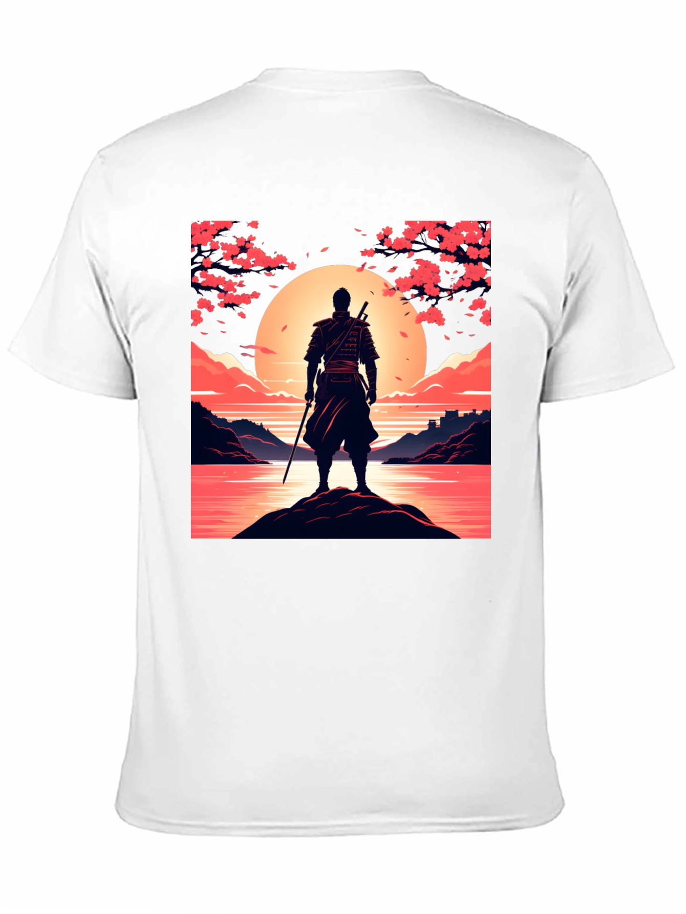 Samurai Sunset Graphic Tee
