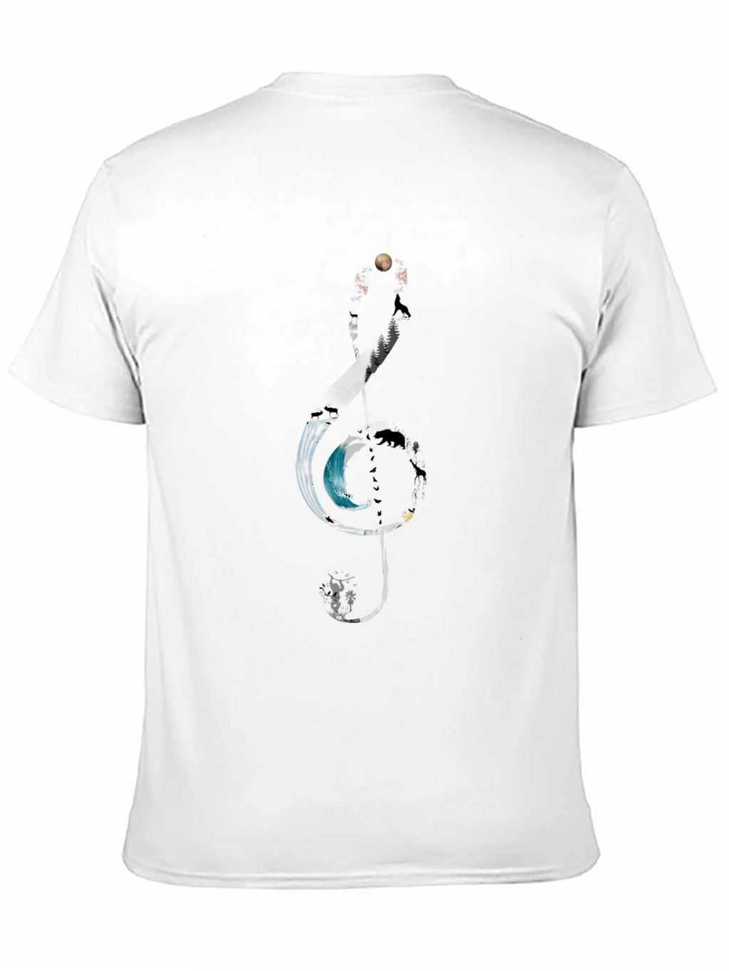 Nature Treble Clef Graphic Tee