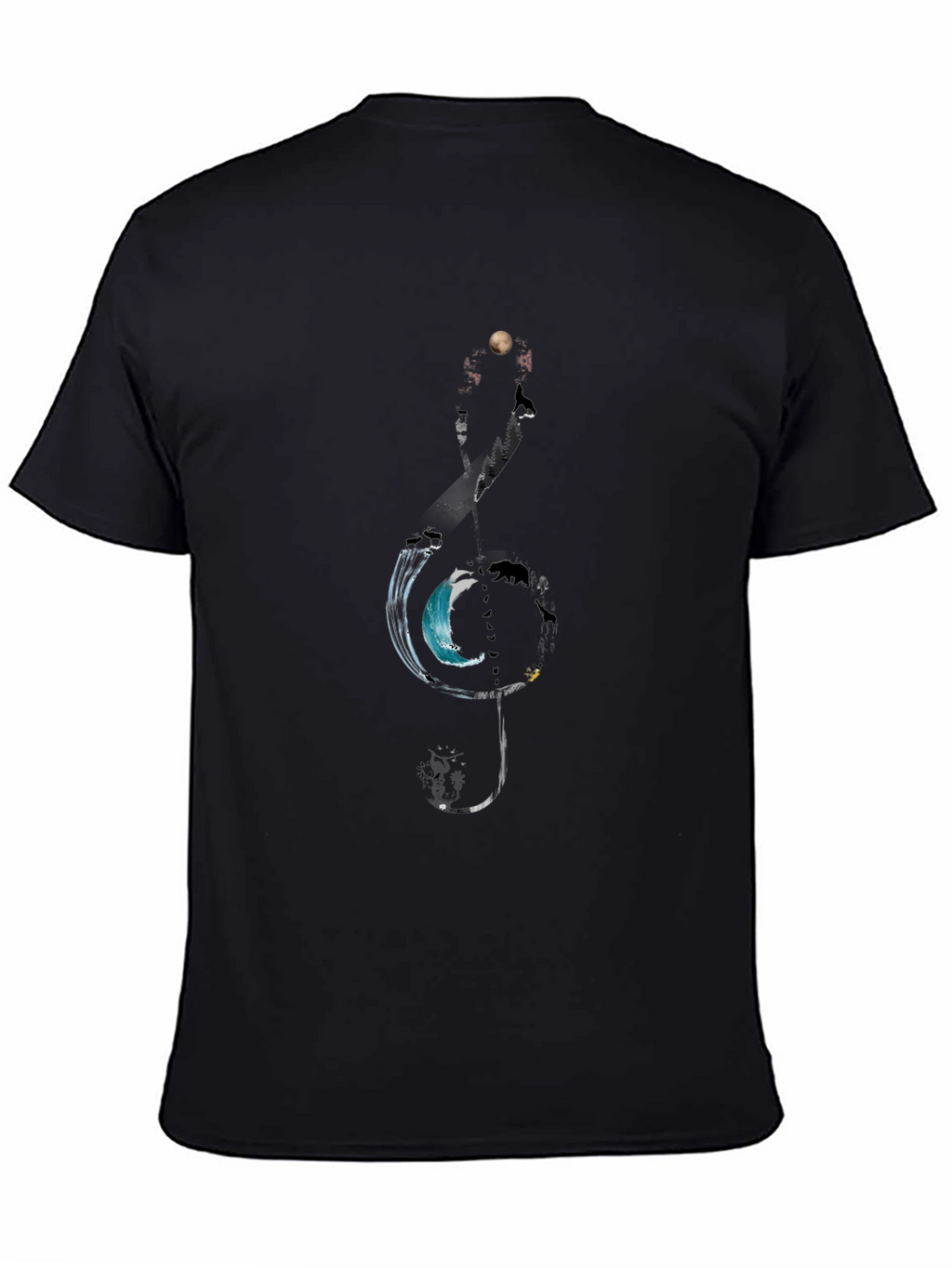 Nature Treble Clef Graphic Tee