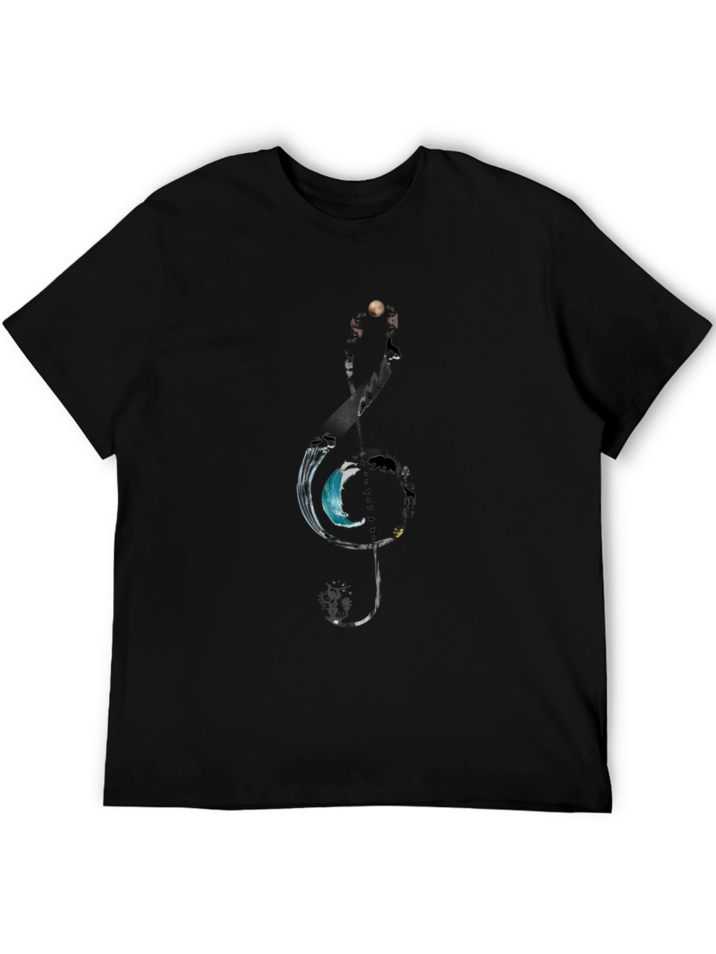 Nature Treble Clef Graphic Tee